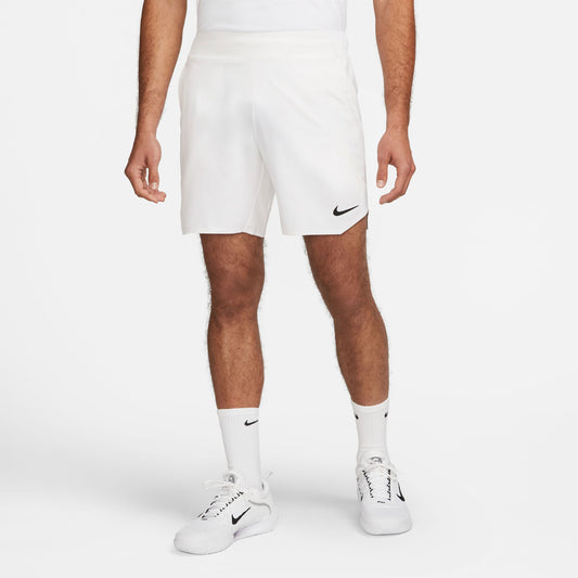 NikeCourt Dri-FIT Slam London Men's Tennis Shorts White (1)