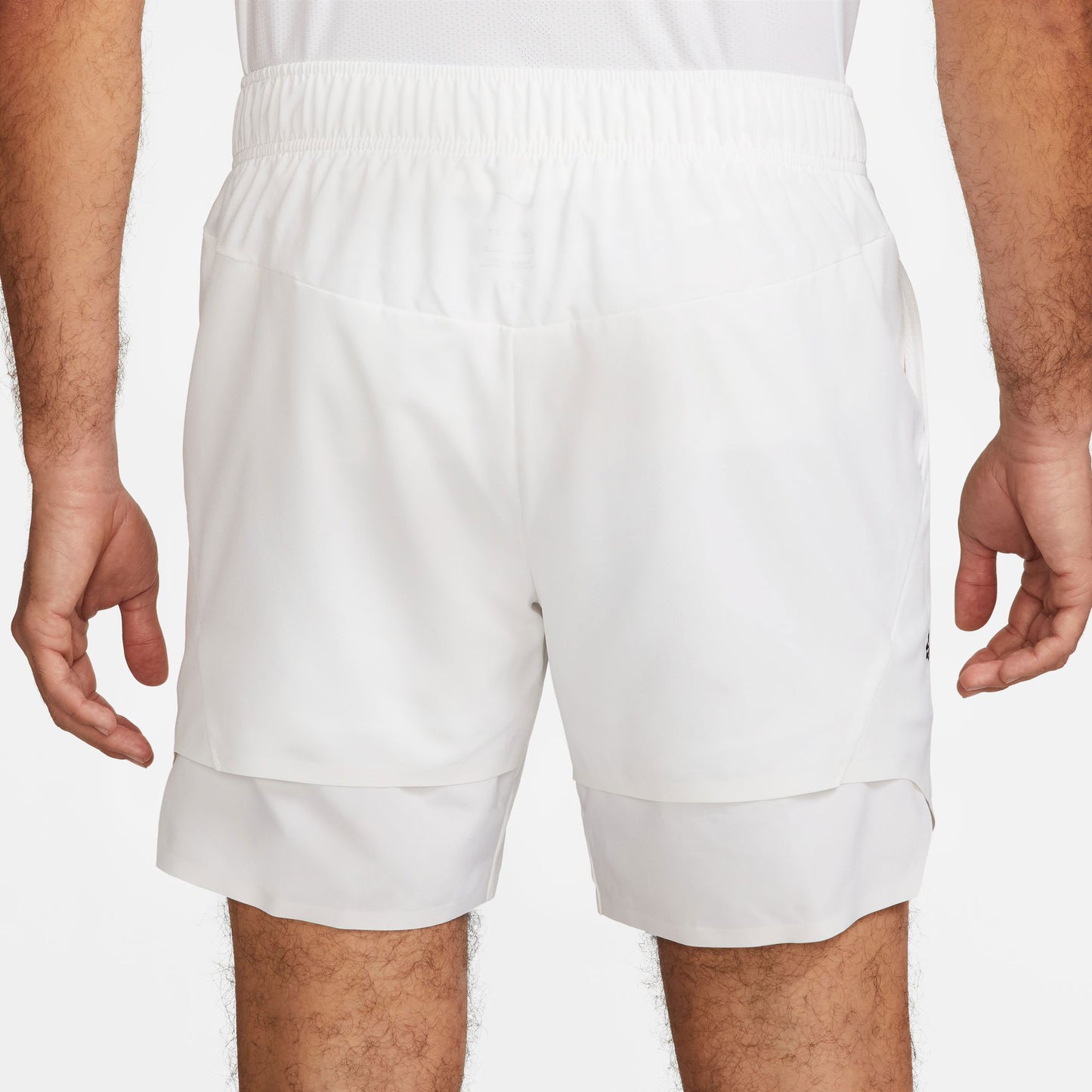 NikeCourt Dri-FIT Slam London Men's Tennis Shorts White (2)