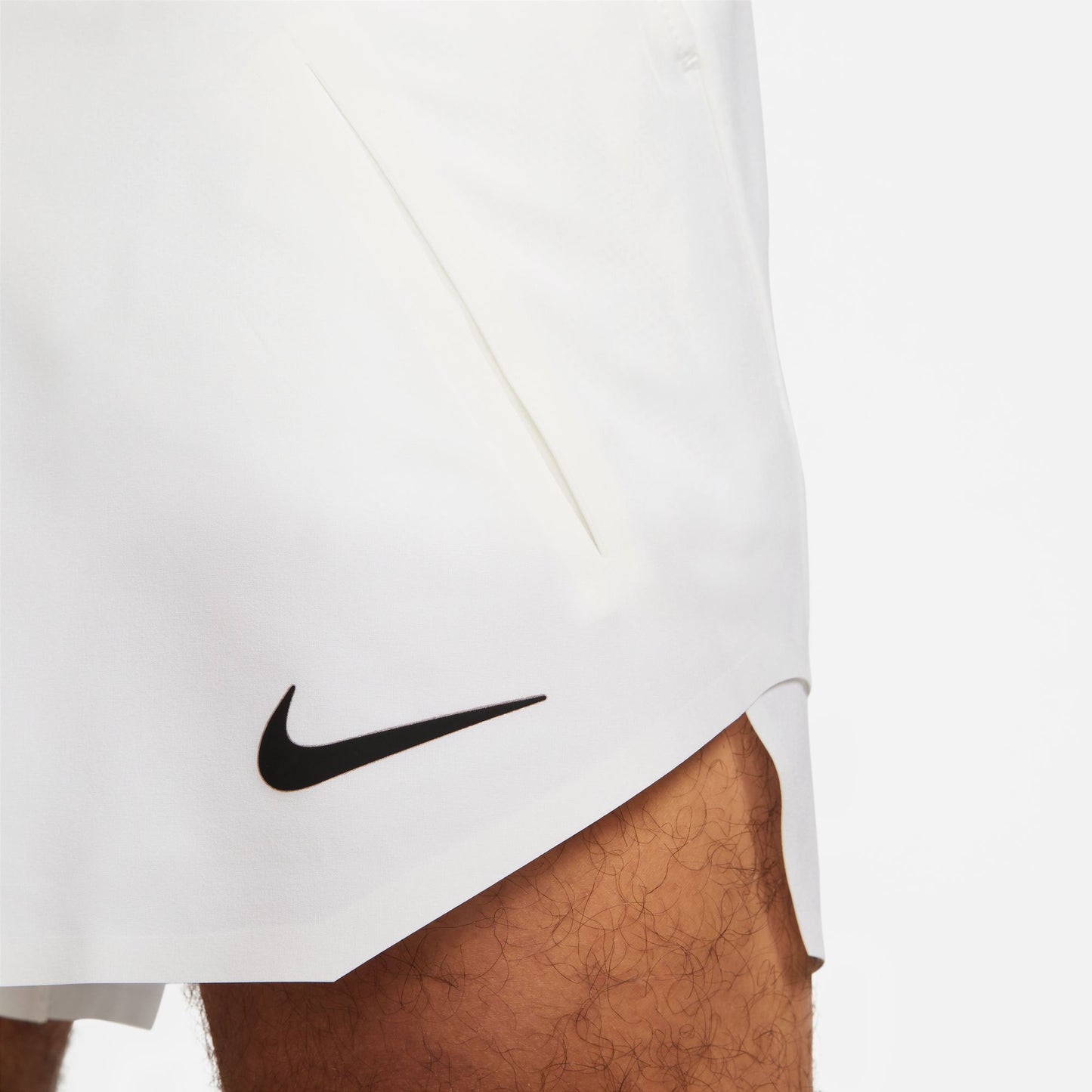 NikeCourt Dri-FIT Slam London Men's Tennis Shorts White (4)