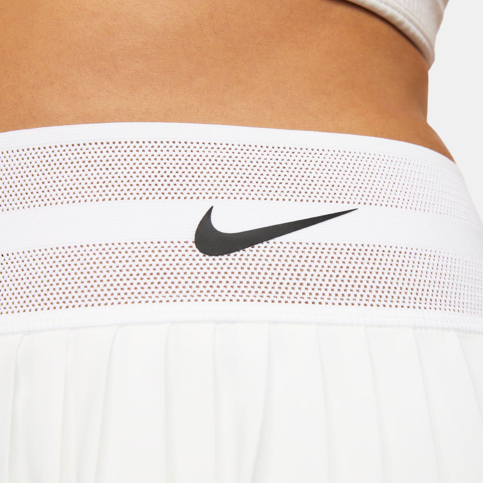 NikeCourt Dri-FIT Slam London Women's Tennis Skirt White (4)