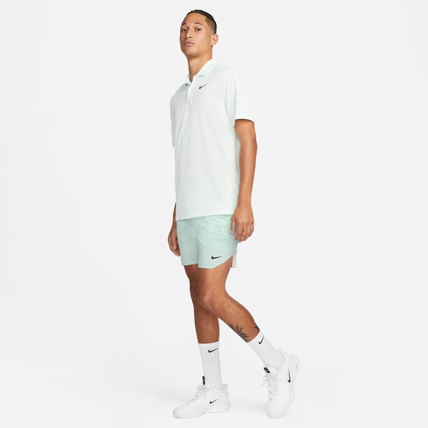 NikeCourt Dri-FIT Slam New York Men's Tennis Shorts Green (7)