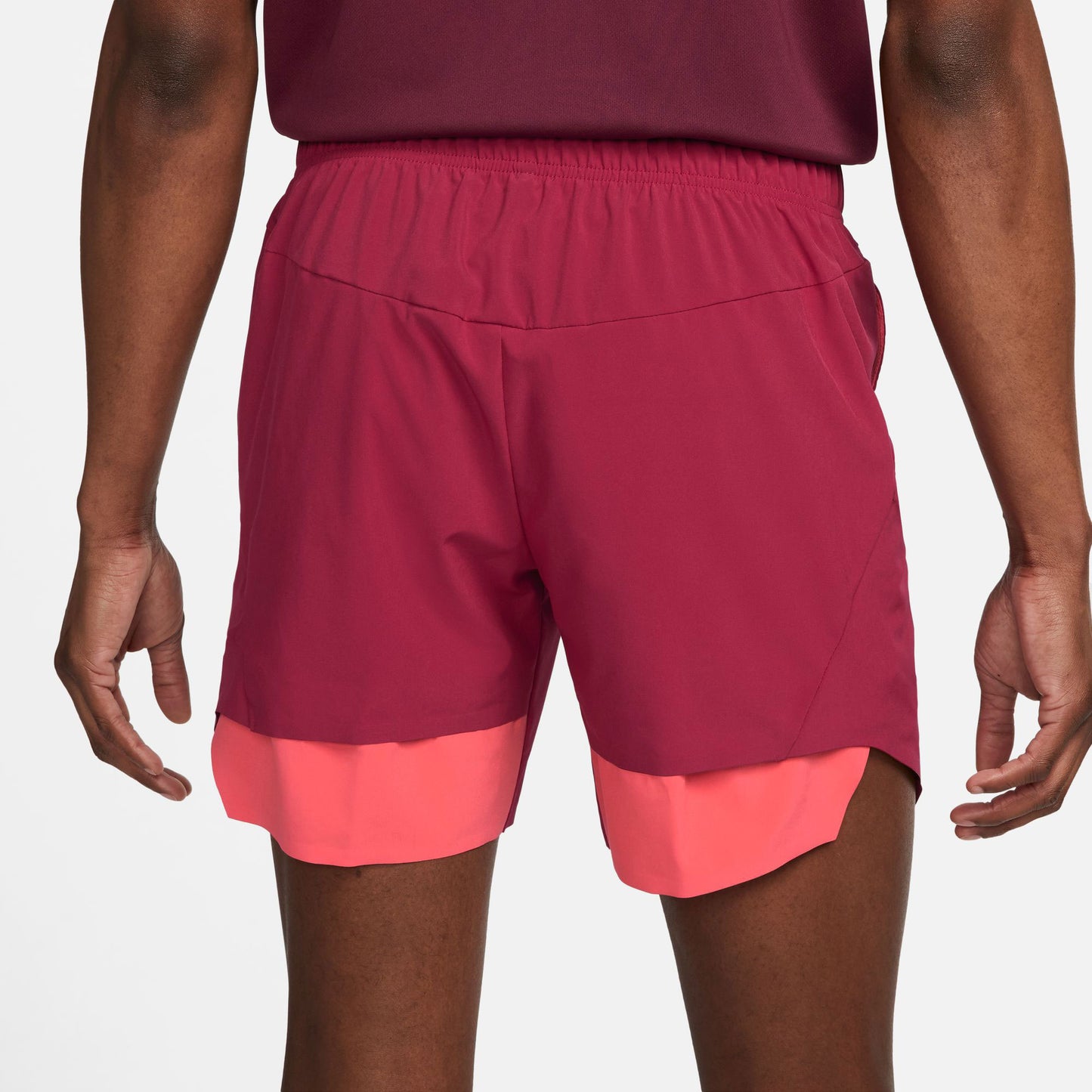 NikeCourt Dri-FIT Slam New York Men's Tennis Shorts Red (2)