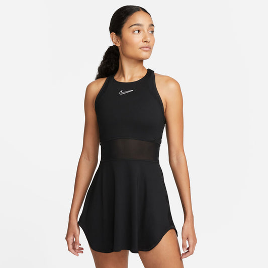 NikeCourt Dri-FIT Slam New York Women's Tennis Dress Black (1)