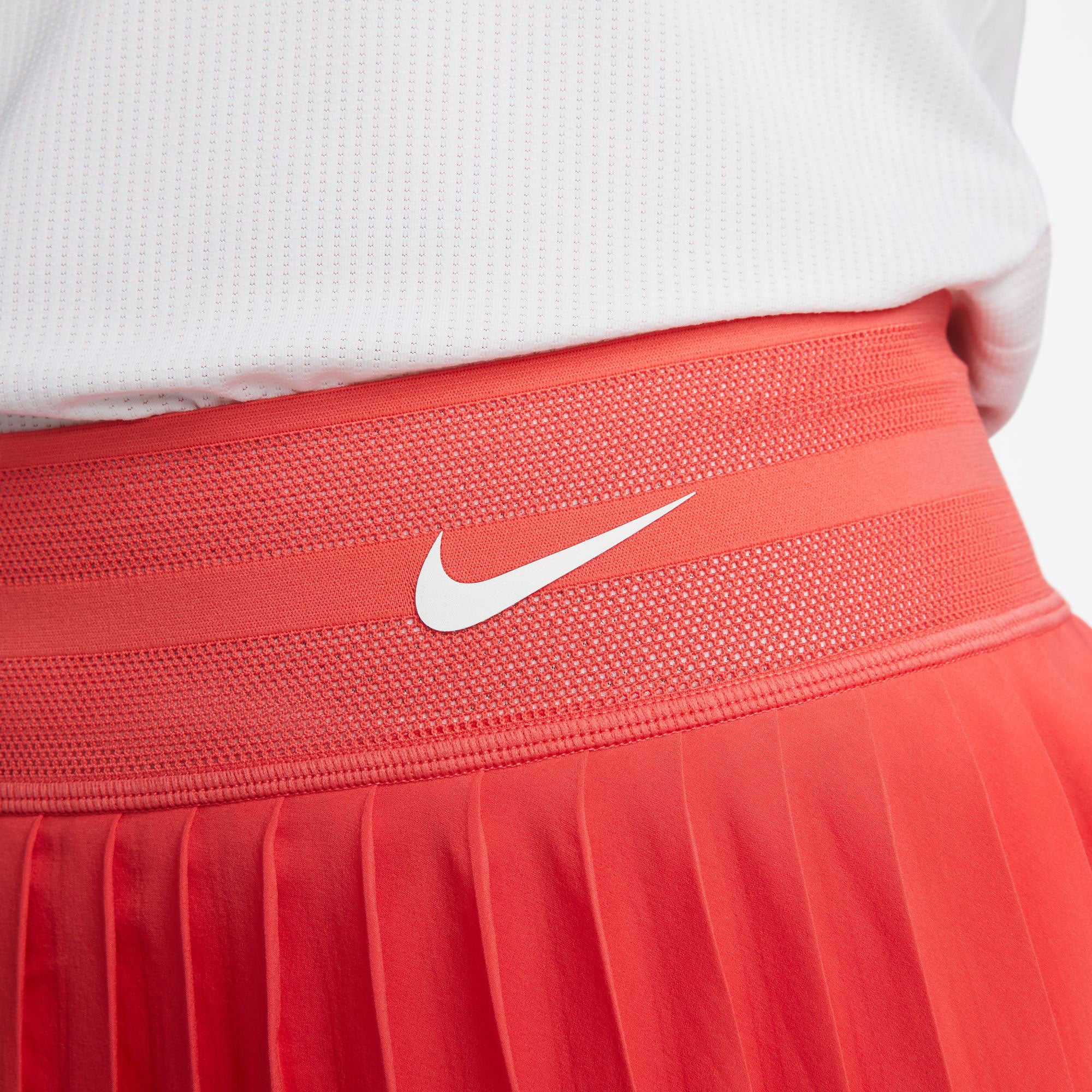 NikeCourt Dri-FIT Slam New York Women's Tennis Skirt Red (4)