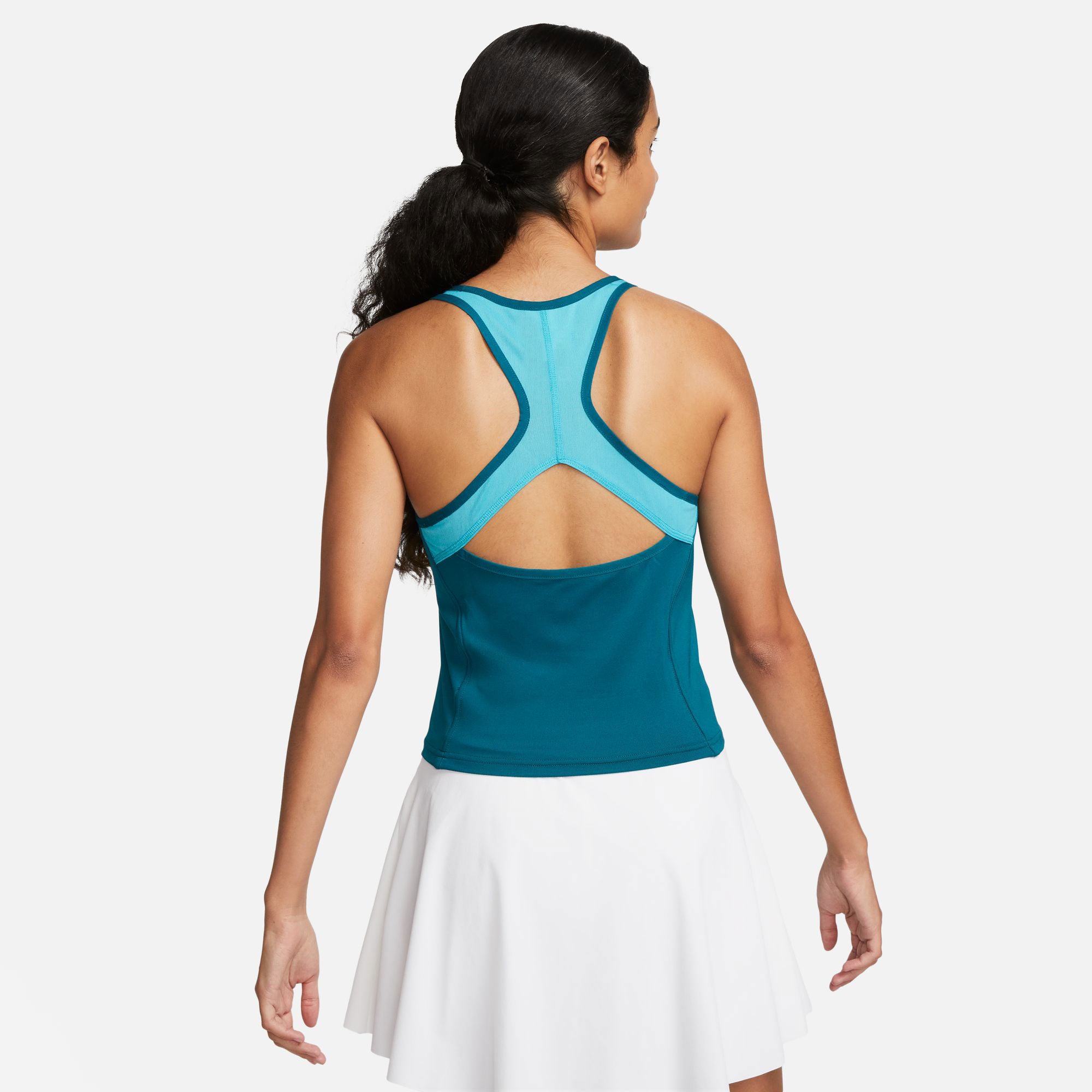 NikeCourt Dri-FIT Slam New York Women's Tennis Tank Green (2)