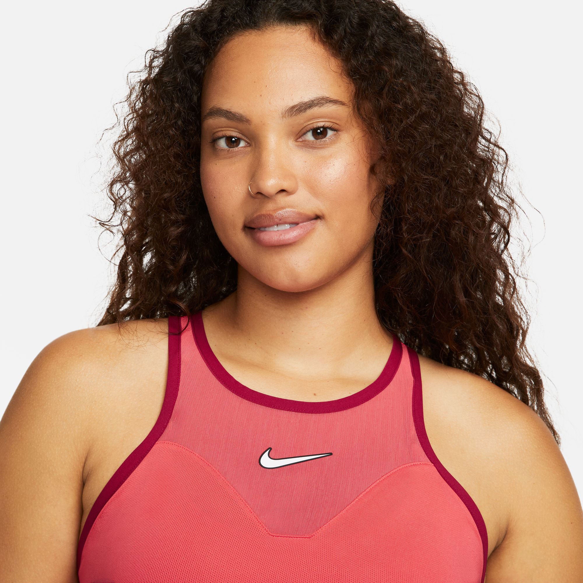 Nike Dri-Fit Athletic Tank Top Shirt Womens Size Extra Small XS Pink
