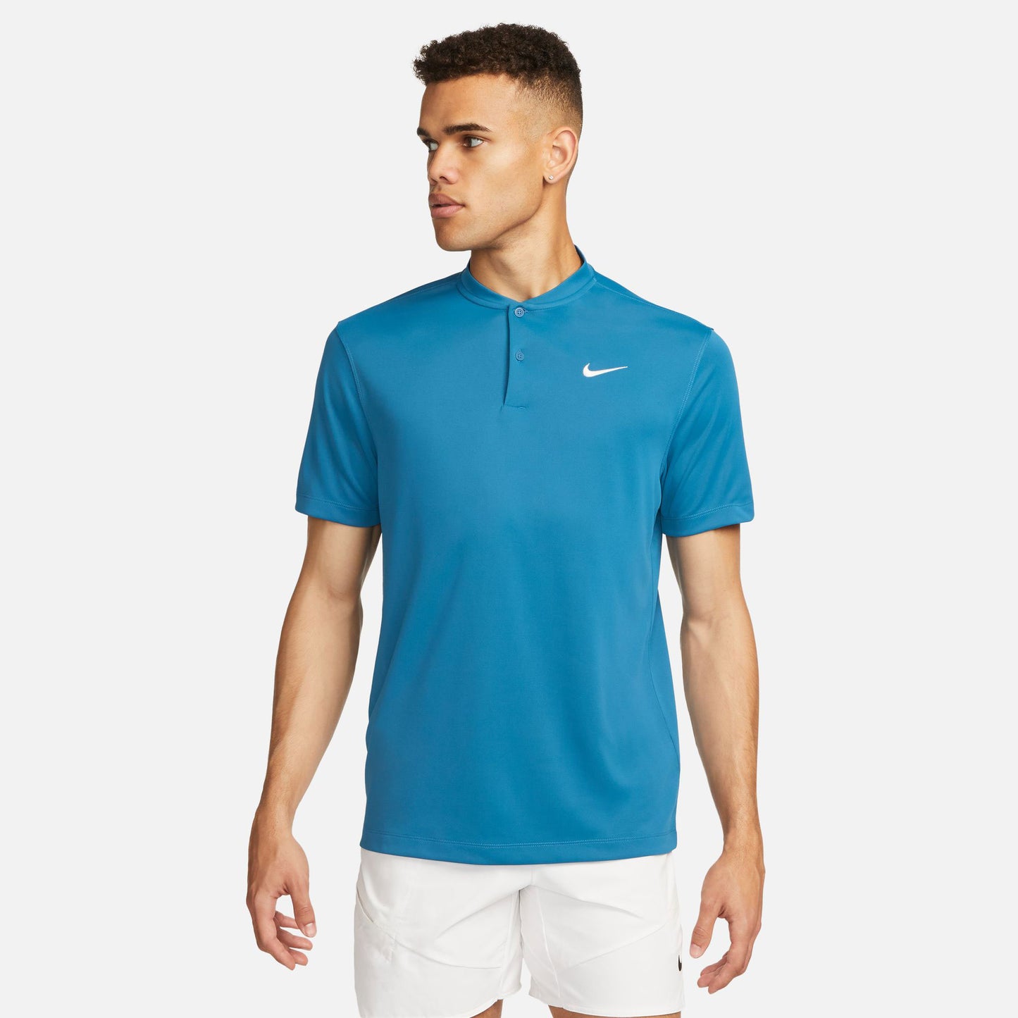 NikeCourt Dri-FIT Victory Blade Men's Tennis Polo Blue (1)