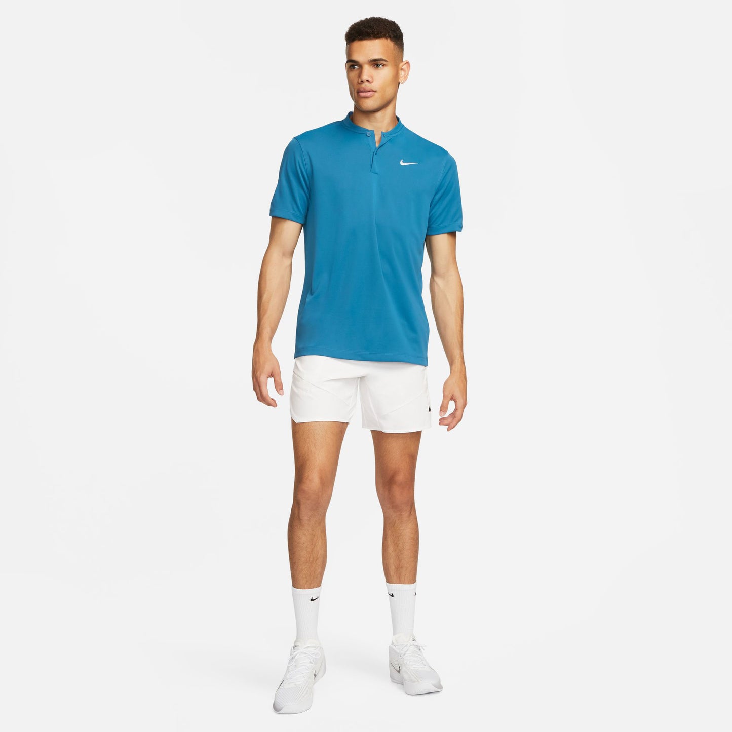 NikeCourt Dri-FIT Victory Blade Men's Tennis Polo Blue (5)