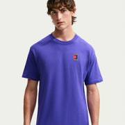 NikeCourt Heritage Max90 Men's Tennis T-Shirt - Purple (1)
