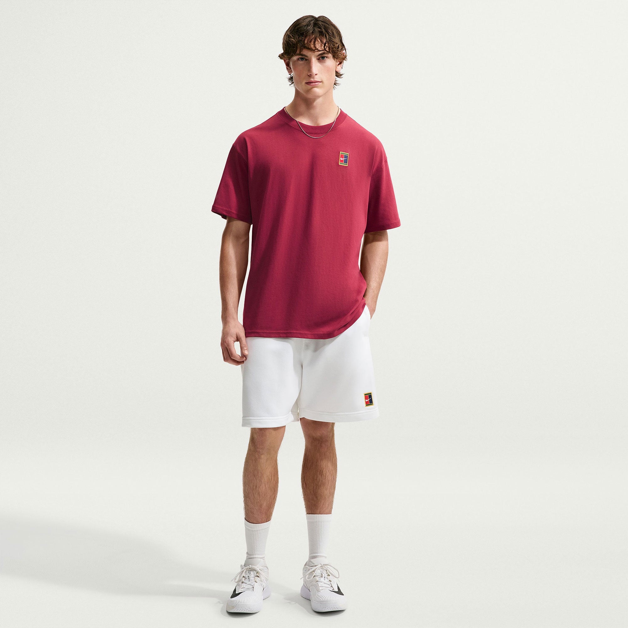 NikeCourt Heritage Max90 Tennis T-Shirt voor Heren