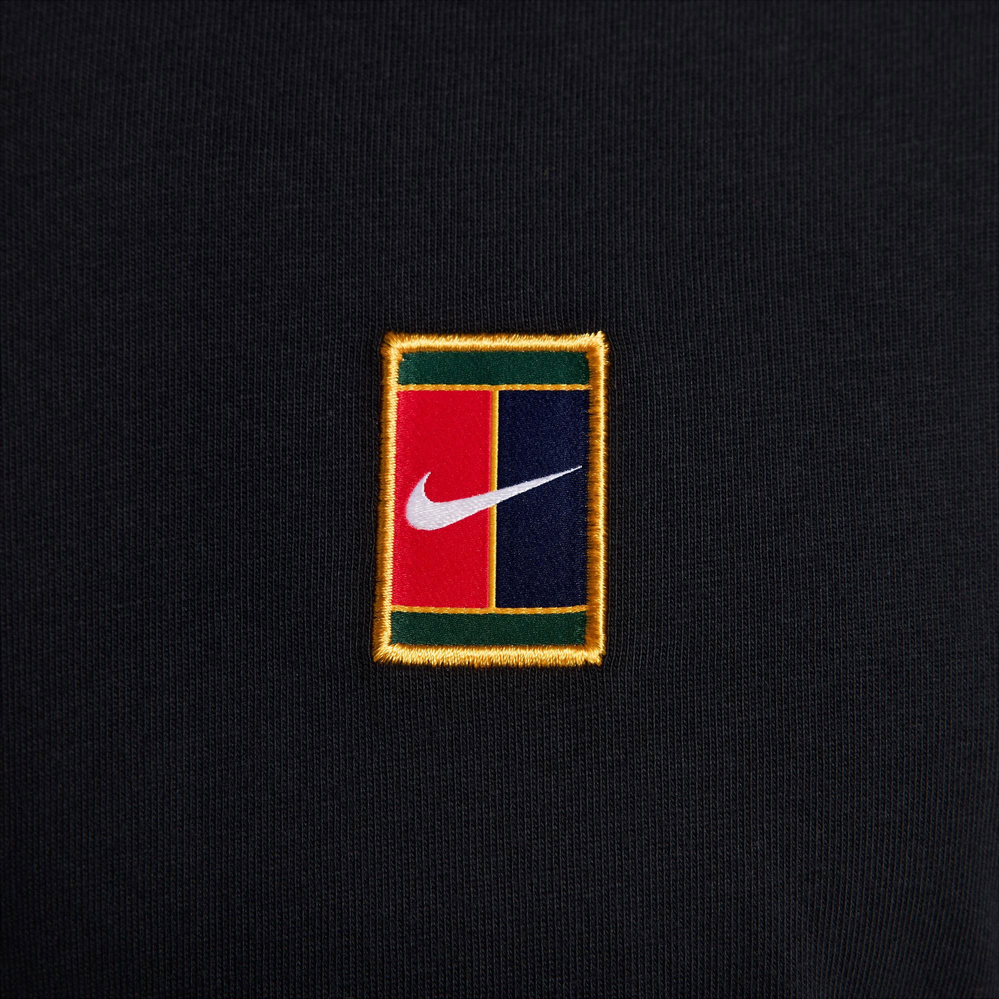 nike men's court heritage logo tennis tee