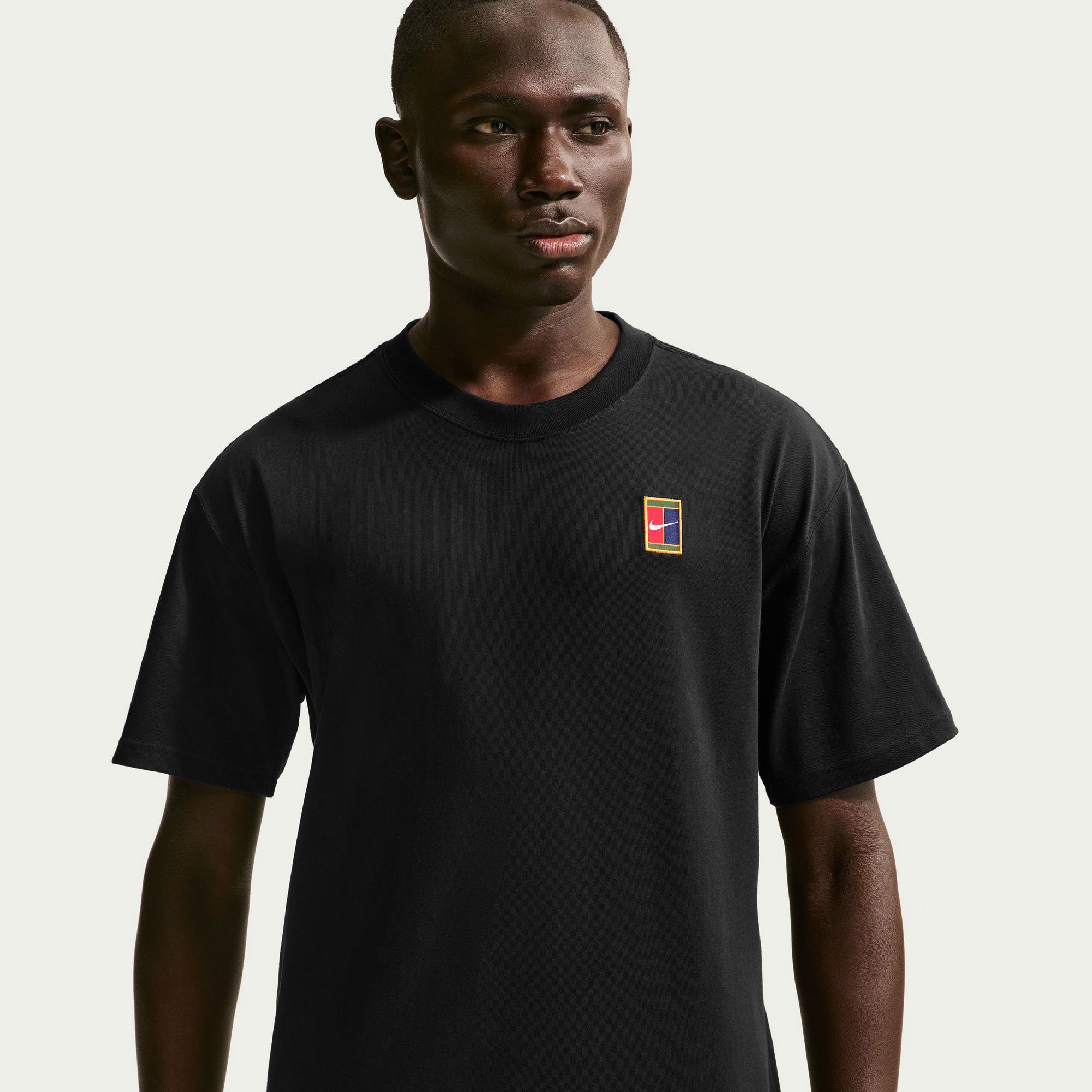 NikeCourt Heritage Max90 Men's Tennis T-Shirt - Black (1)