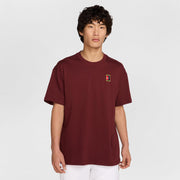 NikeCourt Heritage Max90 Men's Tennis T-Shirt - Red (1)