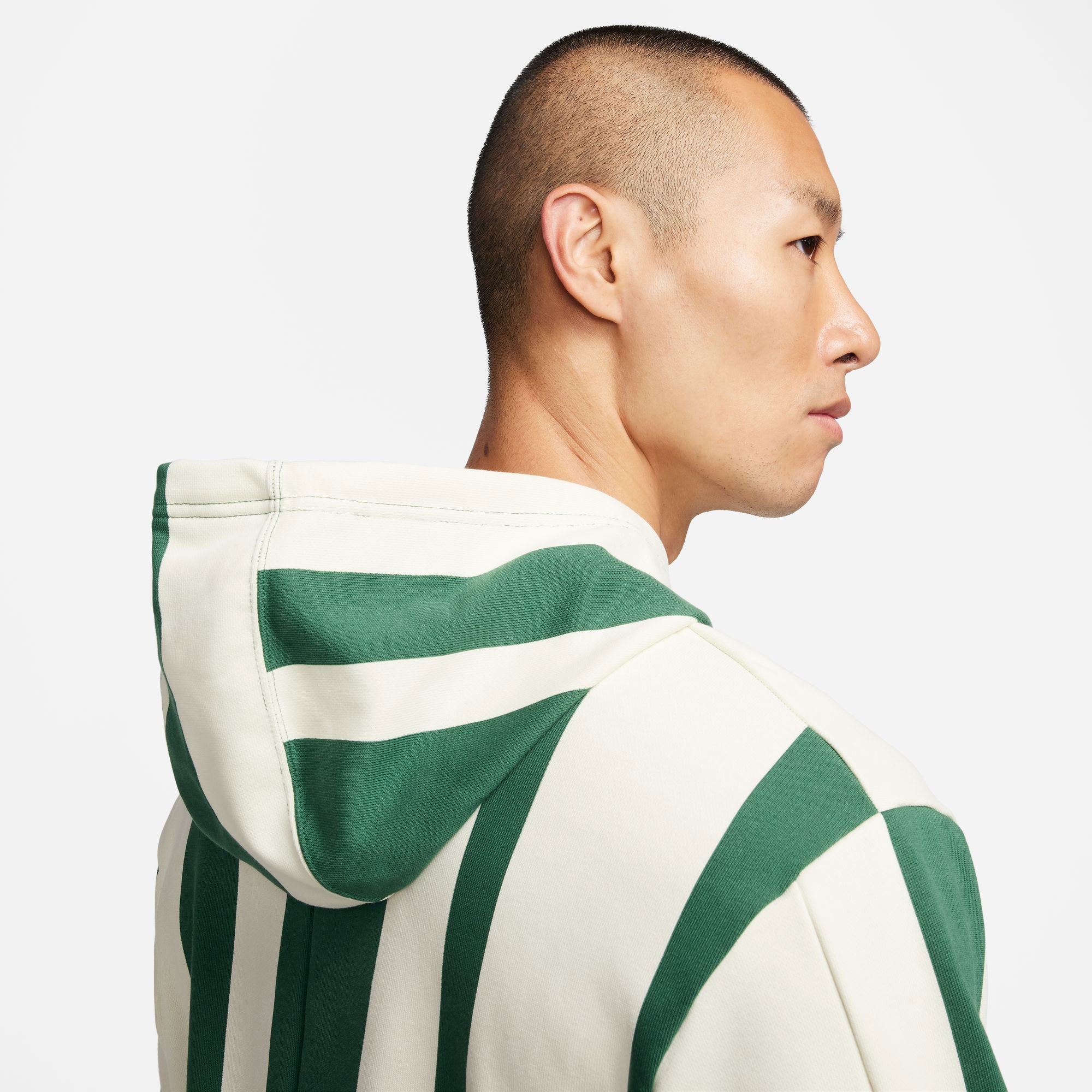 NikeCourt Heritage Men's Dri-FIT Fleece Printed Tennis Hoodie - Green (6)