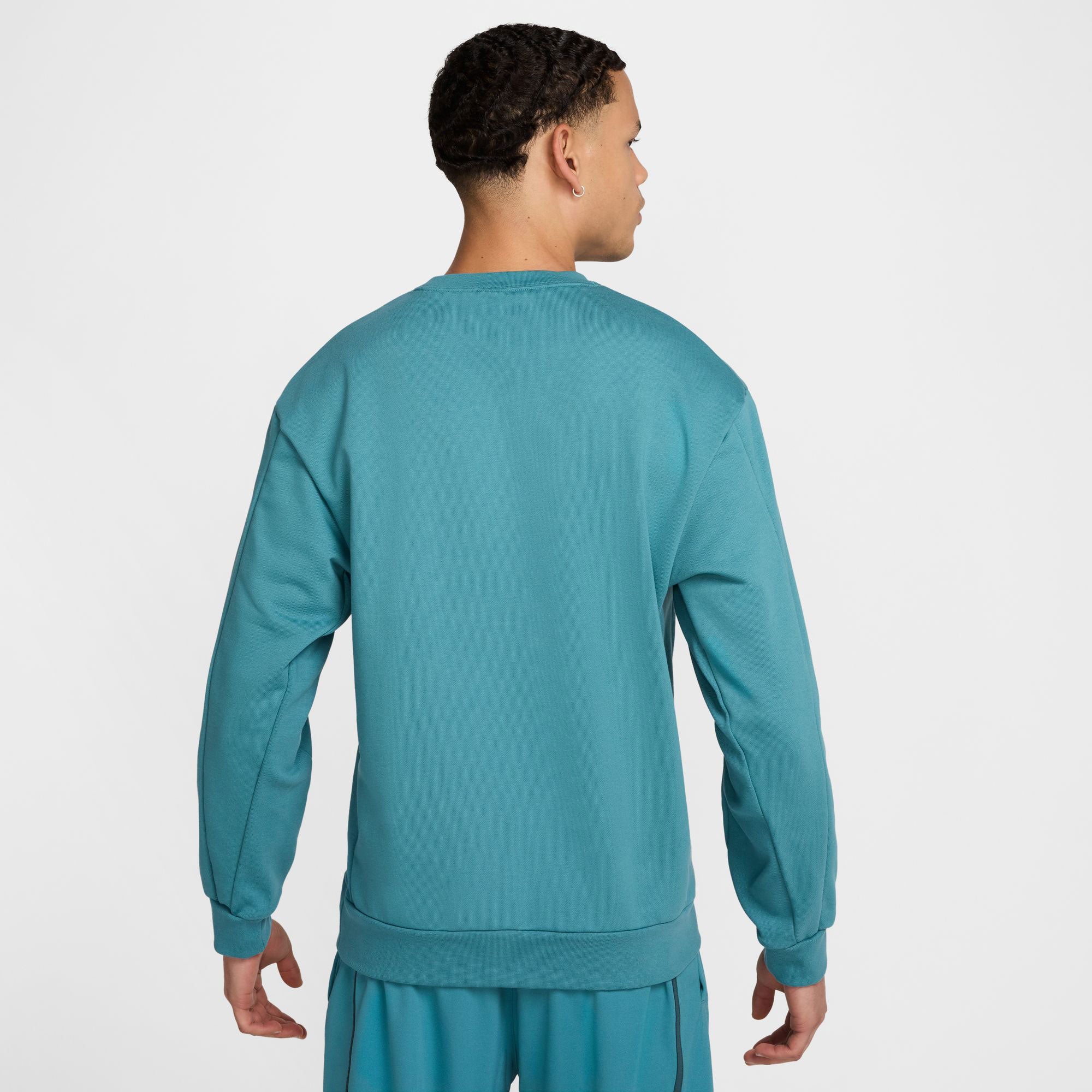 NikeCourt Heritage Men's Dri-FIT Fleece Tennis Sweater - Green (2)