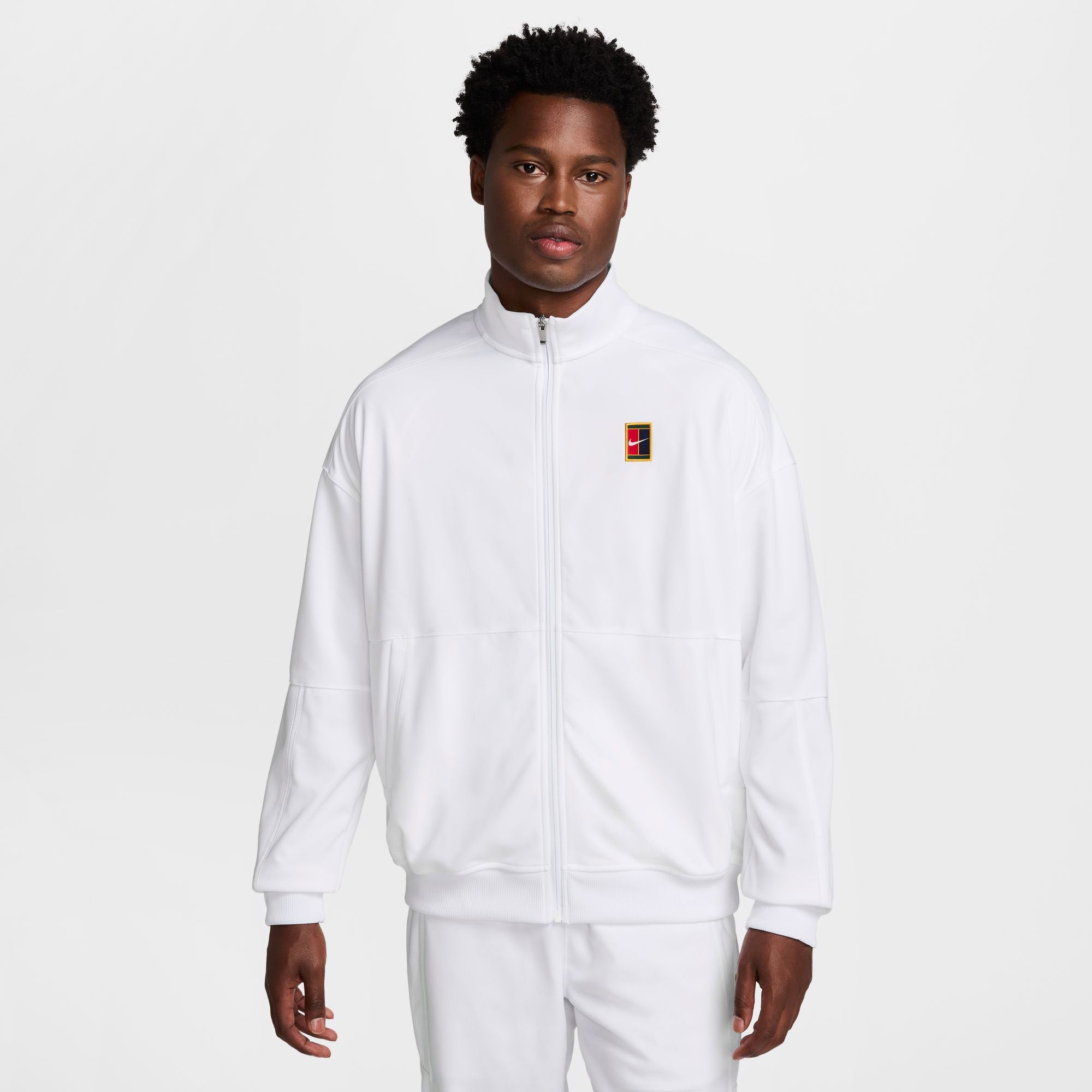 NikeCourt Heritage Men's Dri-FIT Tennis Jacket - White (1)
