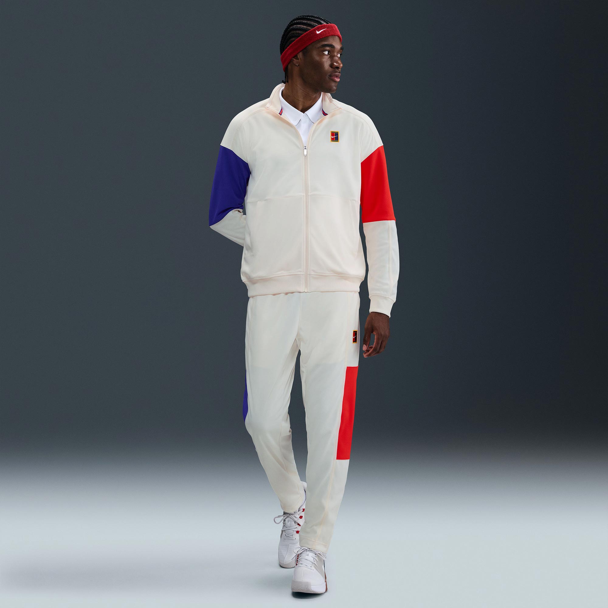 NikeCourt Heritage Men's Dri-FIT Tennis Jacket - White (4)