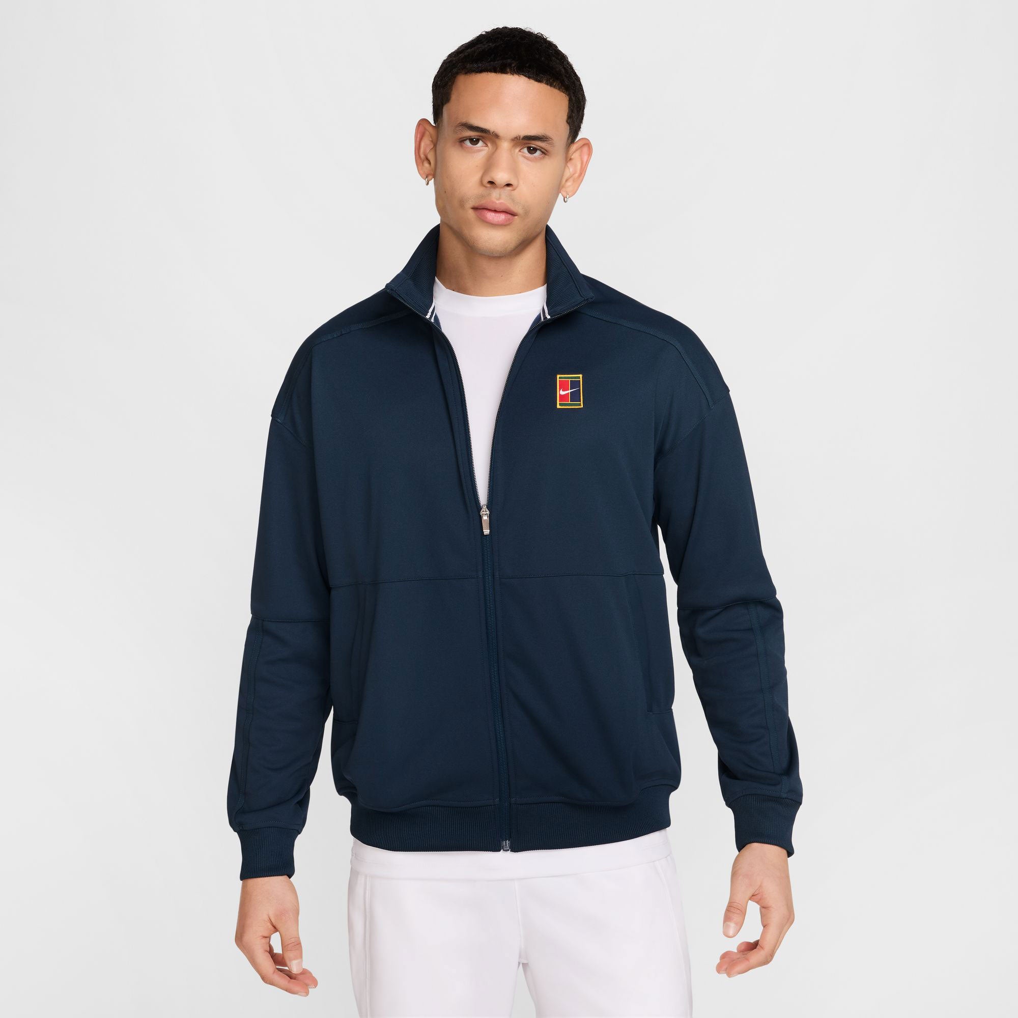 NikeCourt Heritage Men's Dri-FIT Tennis Jacket - Dark Blue (1)