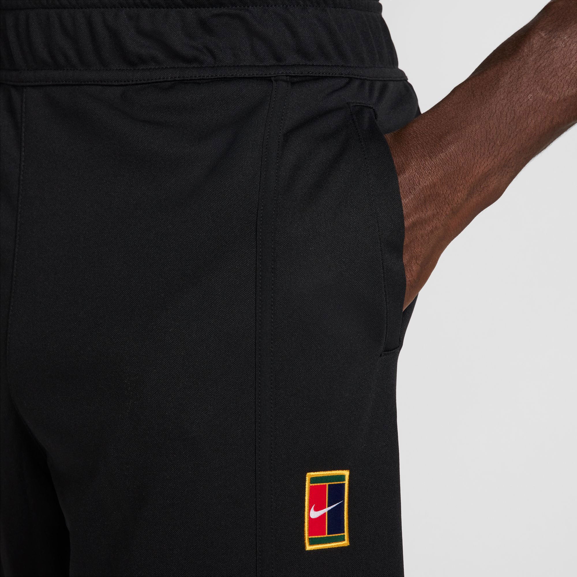 NikeCourt Heritage Men's Dri-FIT Tennis Pants - Black (4)