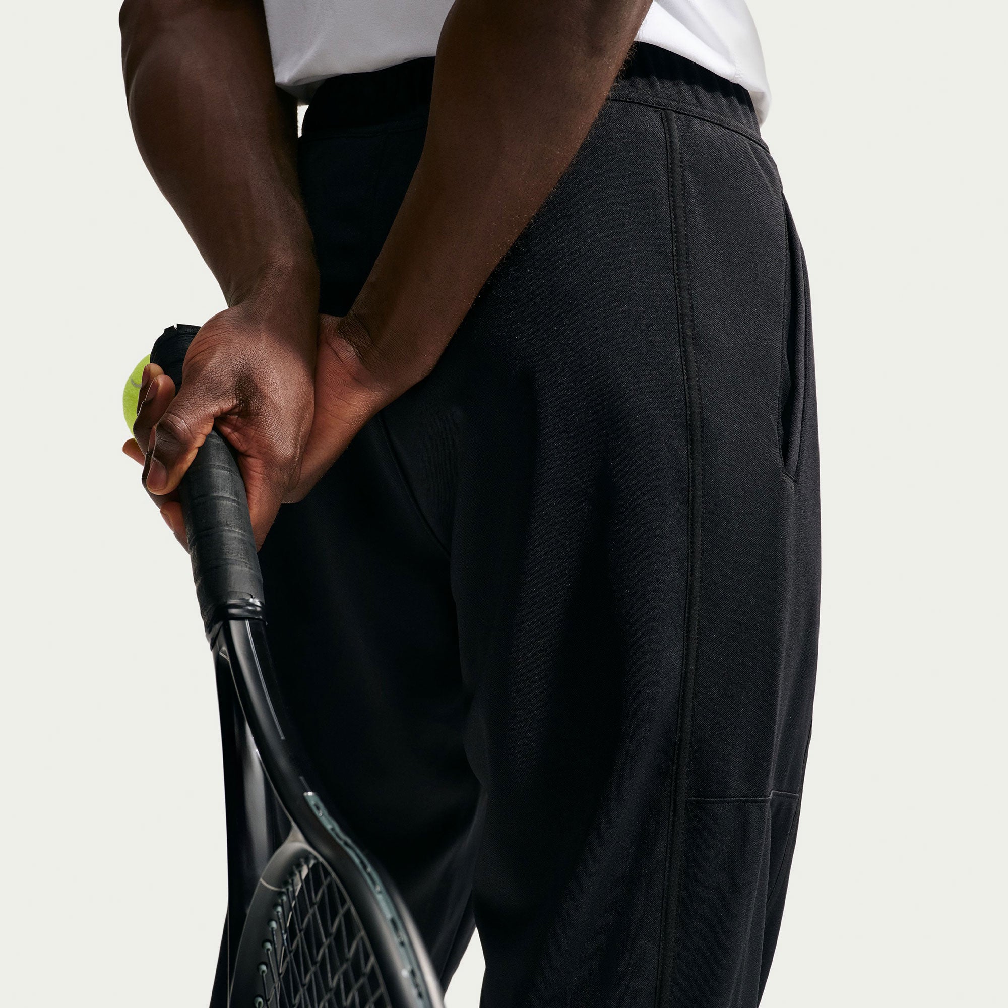 NikeCourt Heritage Men's Dri-FIT Tennis Pants - Black (4)