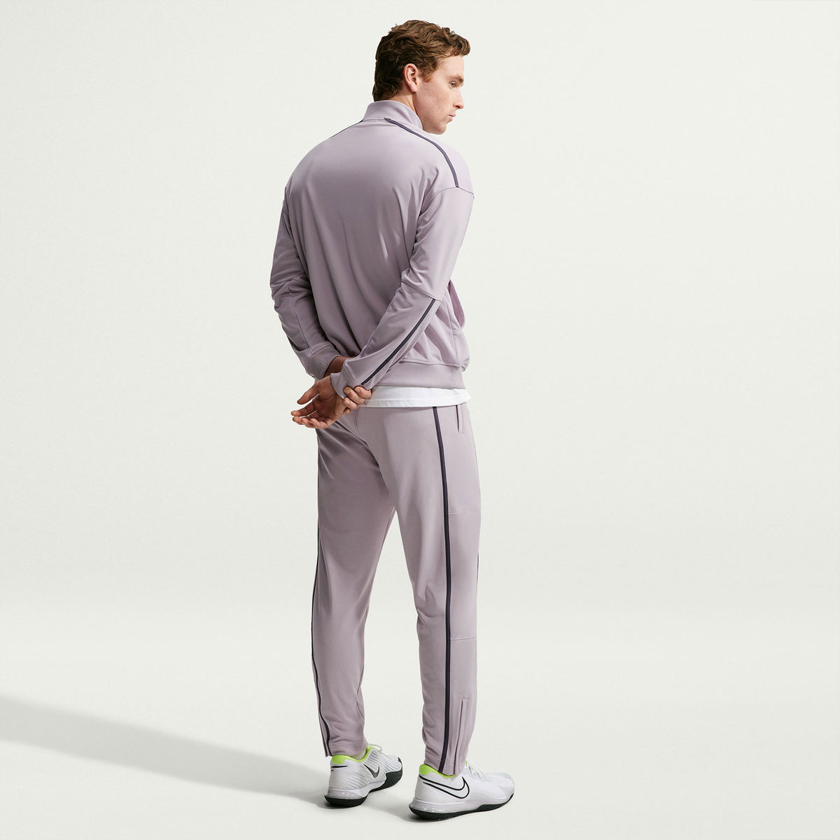 NikeCourt Heritage Men's Dri-FIT Tennis Pants - Grey (2)