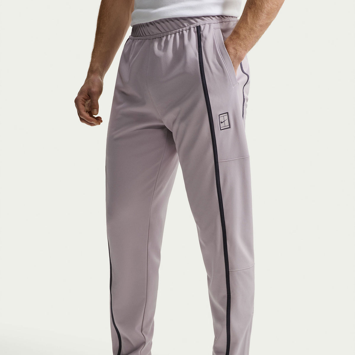 NikeCourt Heritage Men's Dri-FIT Tennis Pants - Grey (3)