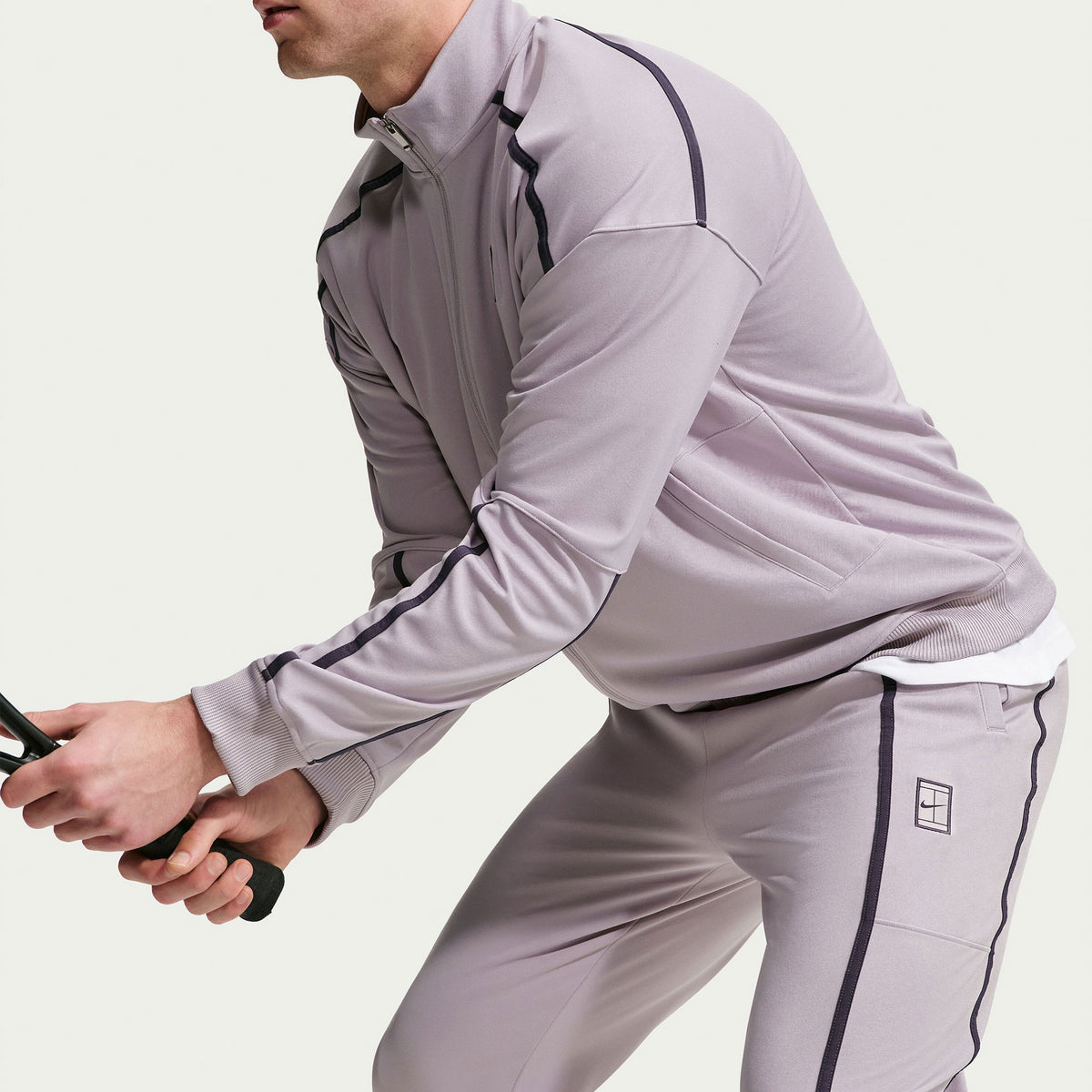NikeCourt Heritage Men's Dri-FIT Tennis Pants - Grey (5)