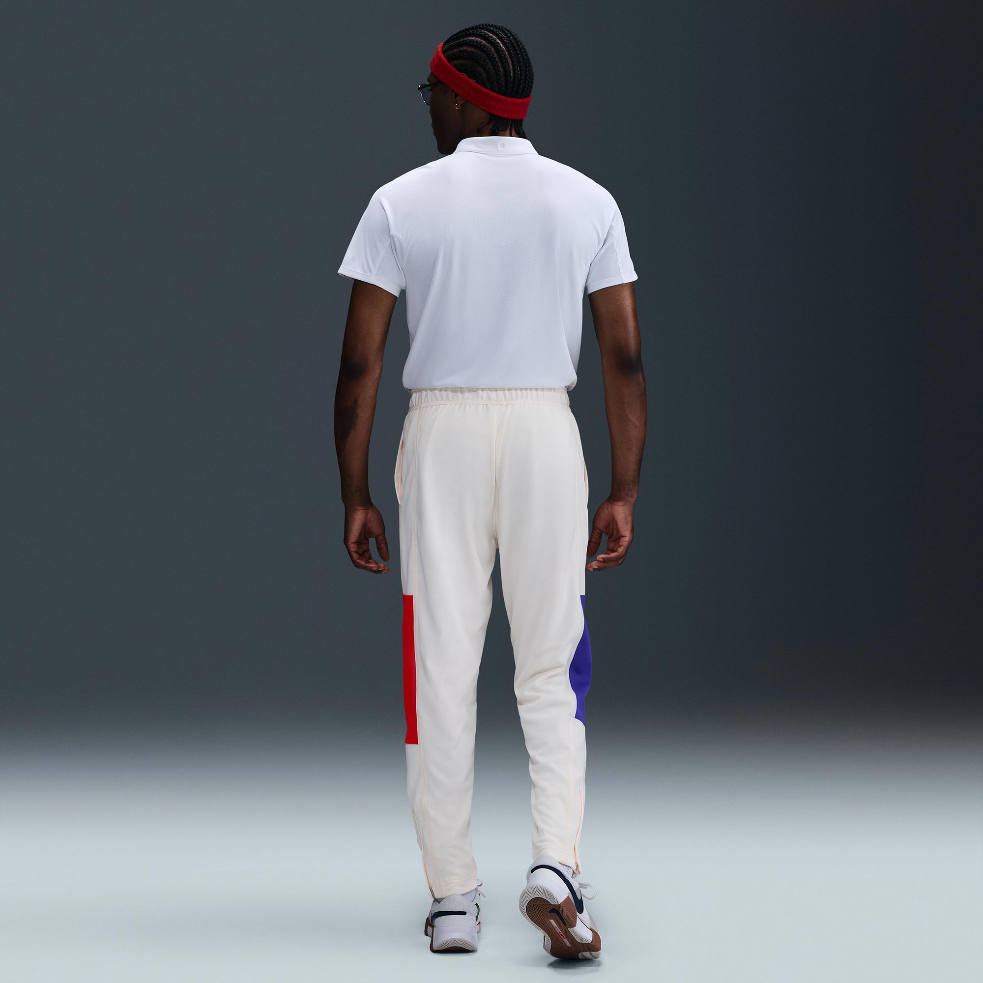 NikeCourt Heritage Men's Dri-FIT Tennis Pants - White (2)