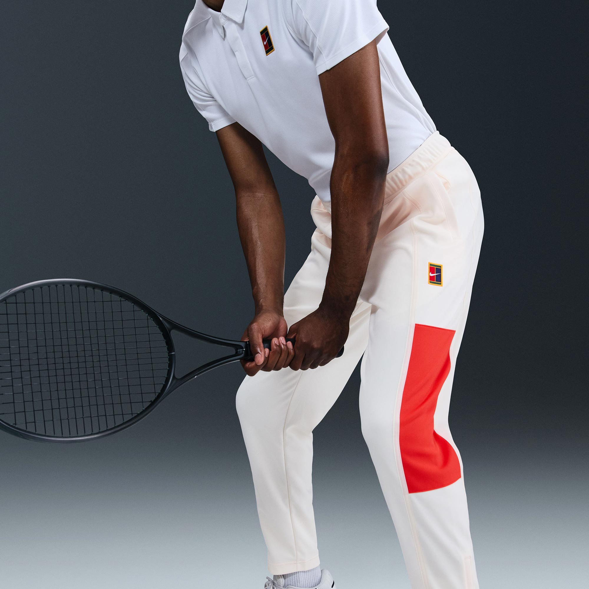 NikeCourt Heritage Men's Dri-FIT Tennis Pants - White (3)
