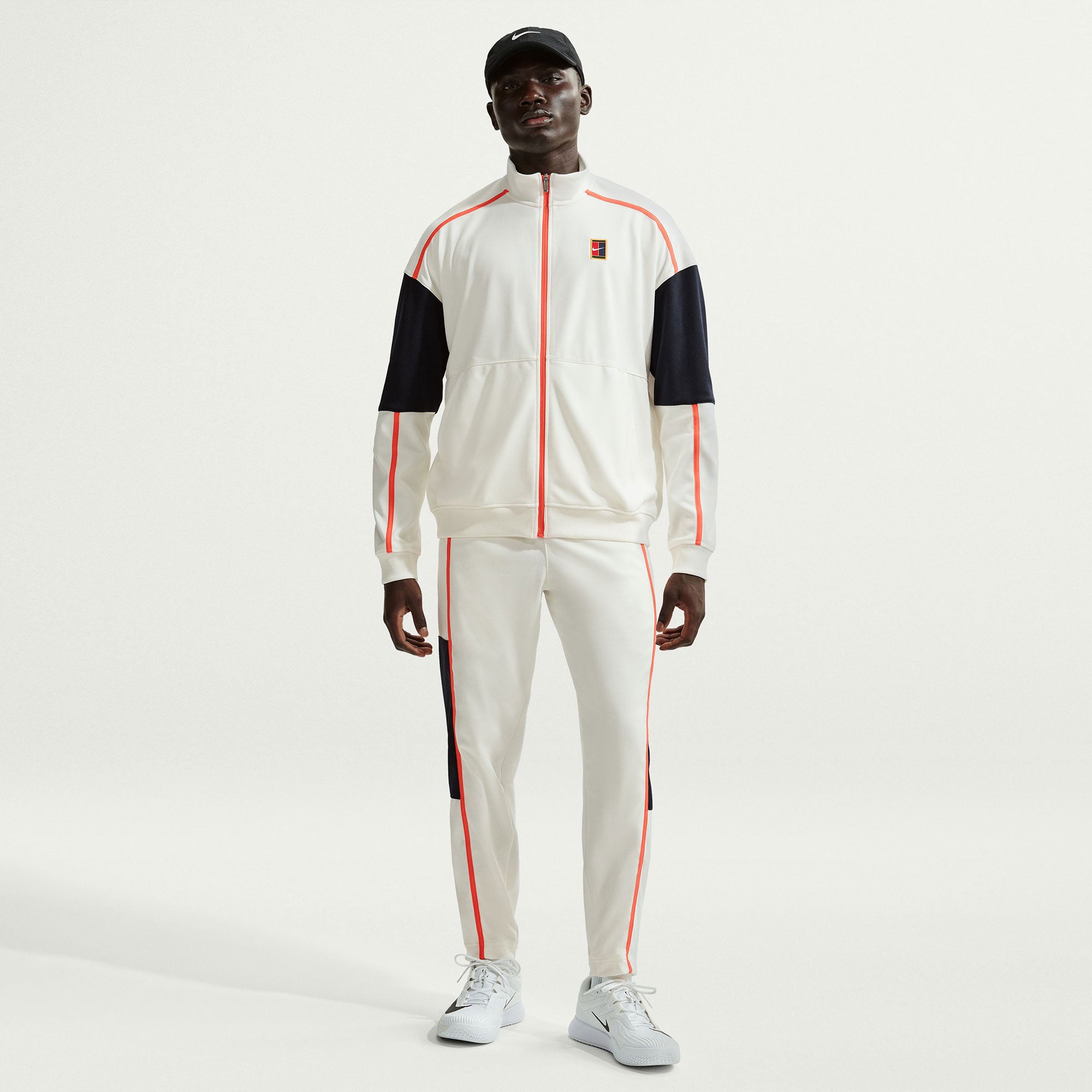 NikeCourt Heritage Men's Dri-FIT Tennis Pants - White (1)