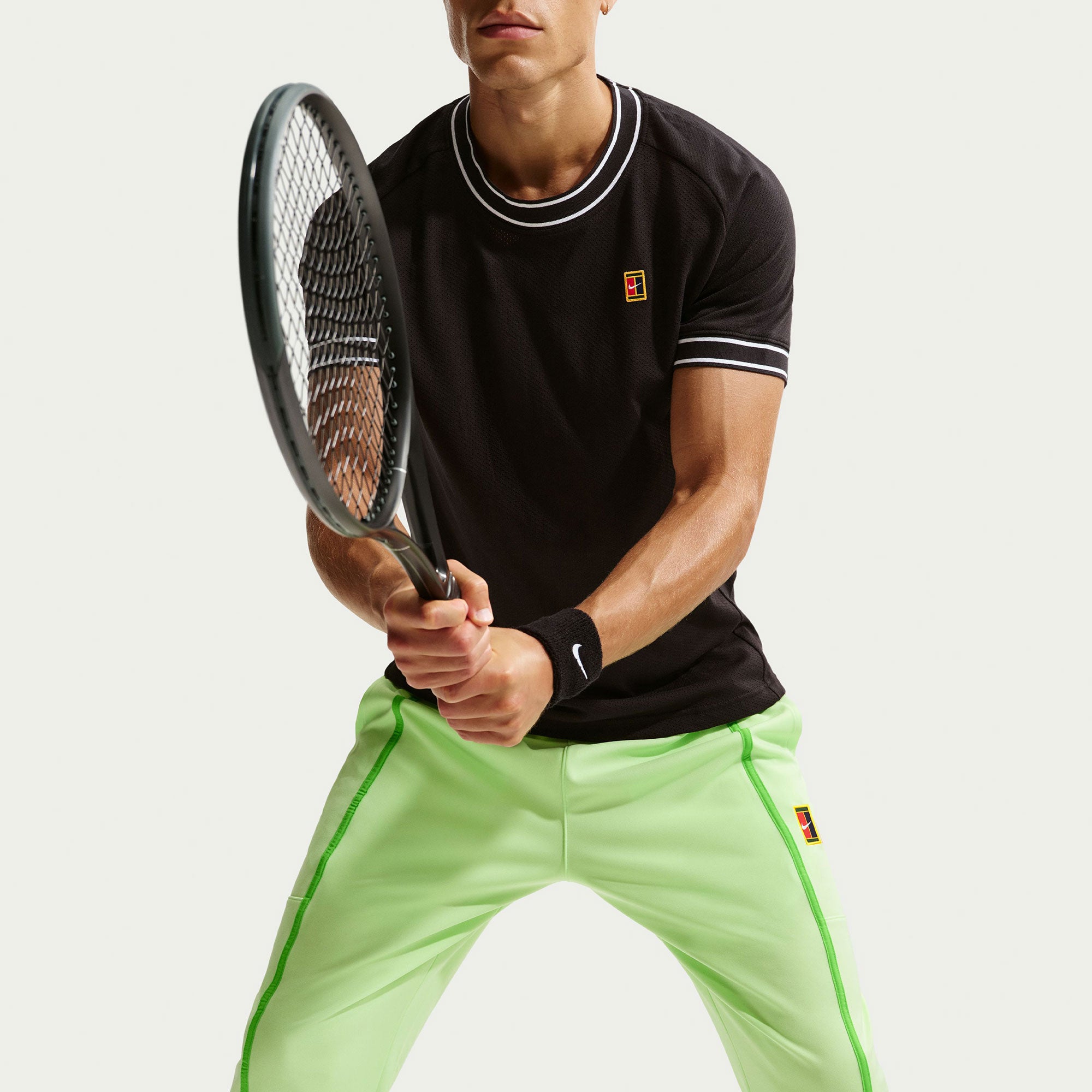 NikeCourt Heritage Men's Dri-FIT Tennis Pants - Green (5)