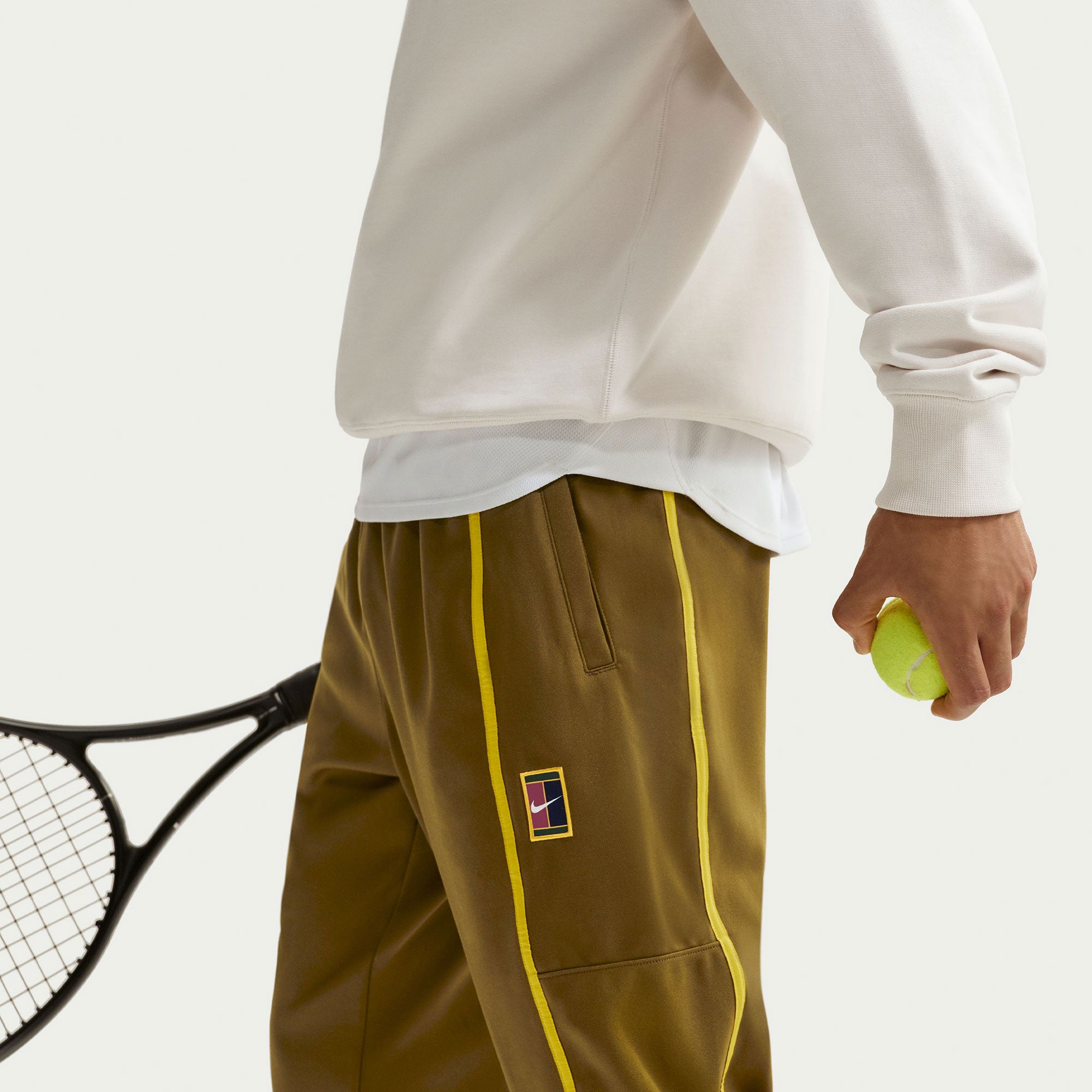 NikeCourt Heritage Men's Dri-FIT Tennis Pants - Green (5)