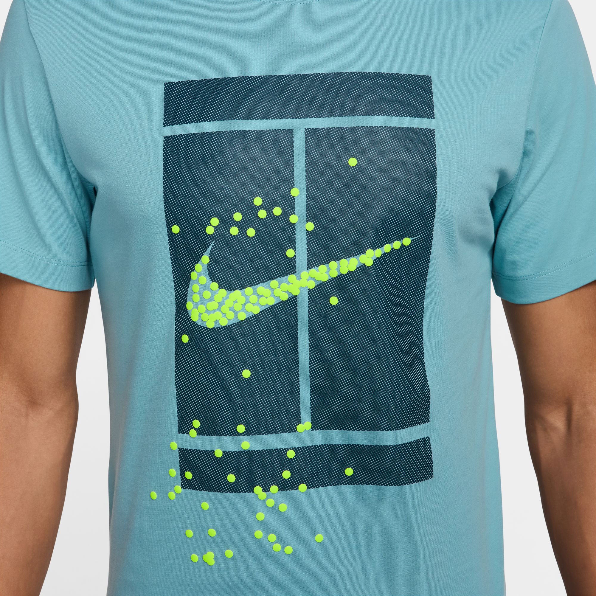 NikeCourt Heritage Men's Dri-FIT Tennis T-Shirt - Blue (4)