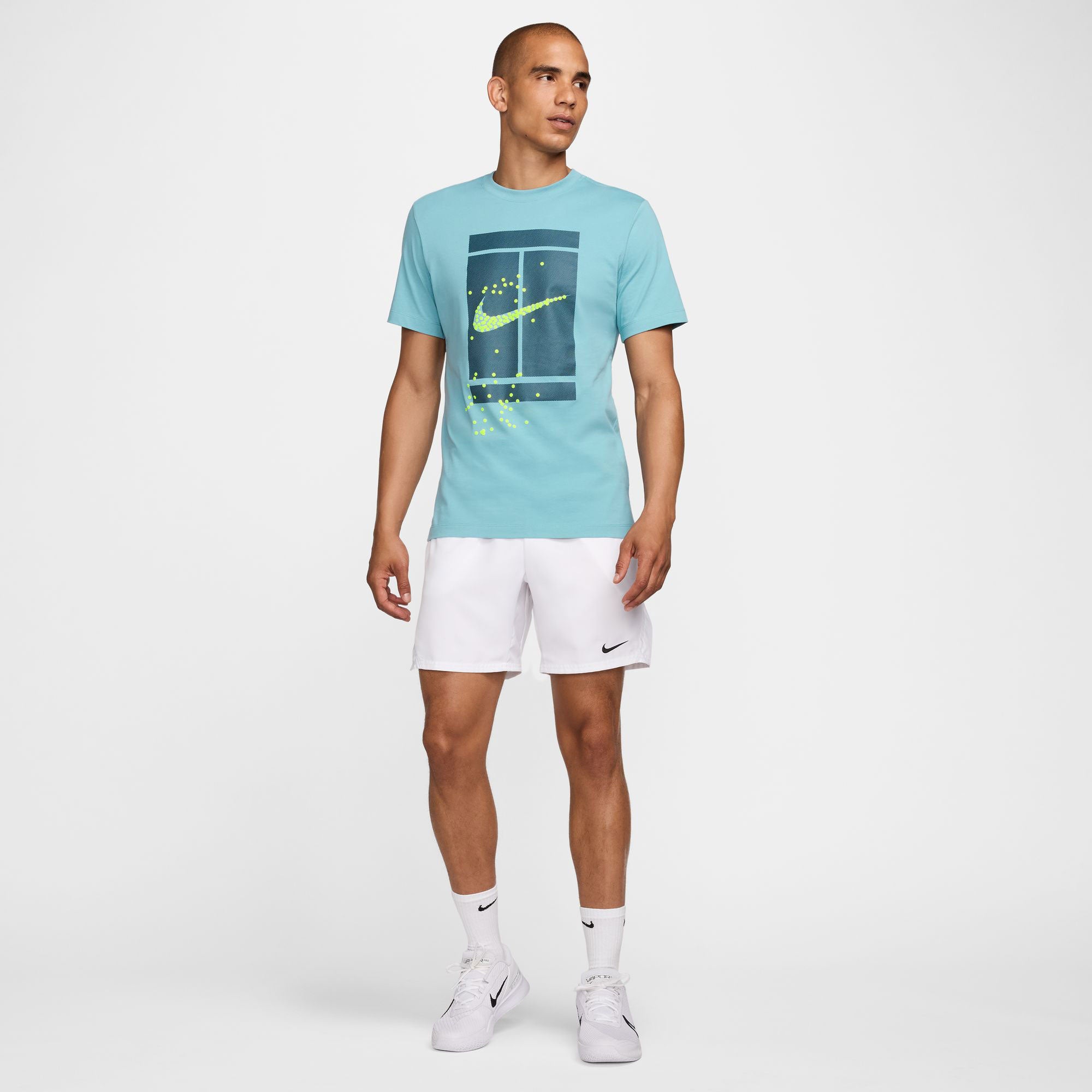 NikeCourt Heritage Men's Dri-FIT Tennis T-Shirt - Blue (5)