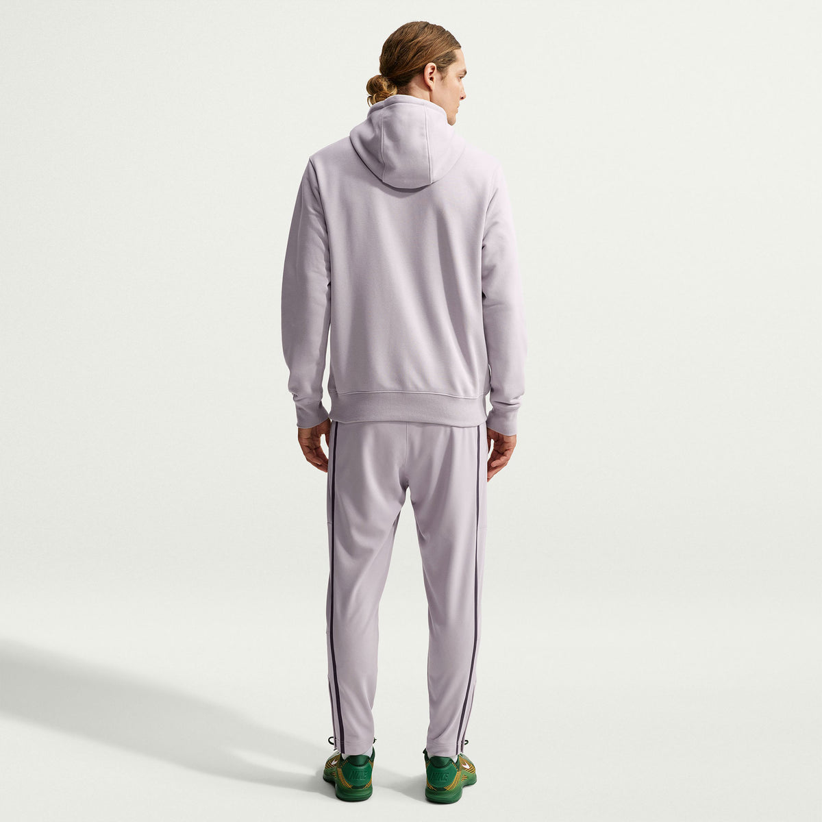 NikeCourt Heritage Men's Fleece Tennis Hoodie - Grey (5)