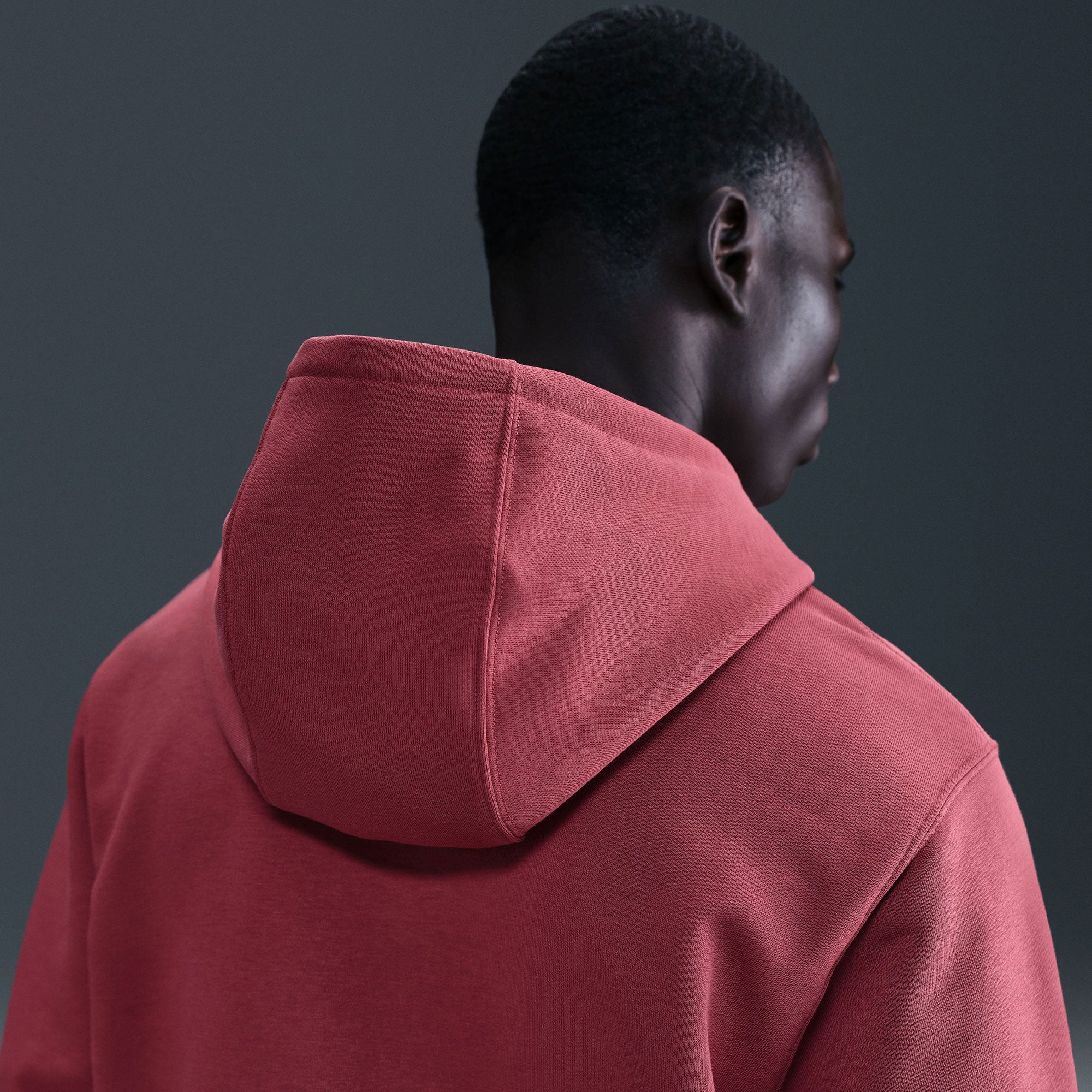 NikeCourt Heritage Men's Fleece Tennis Hoodie - Red (2)