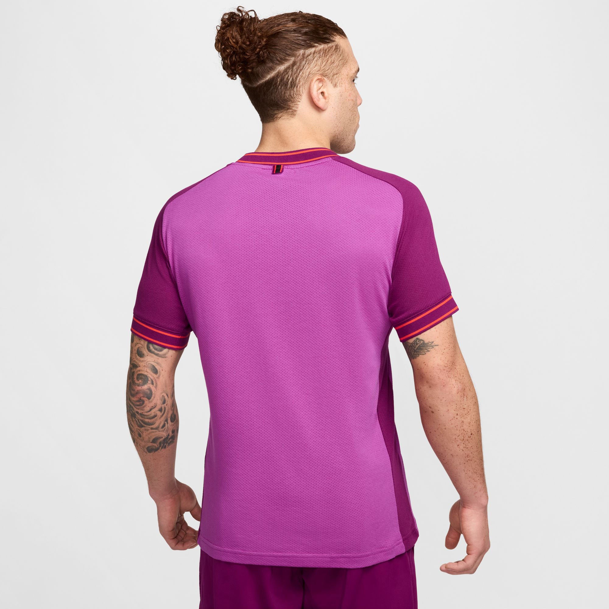 NikeCourt Heritage Mens Tennis Shirt - Purple (2)