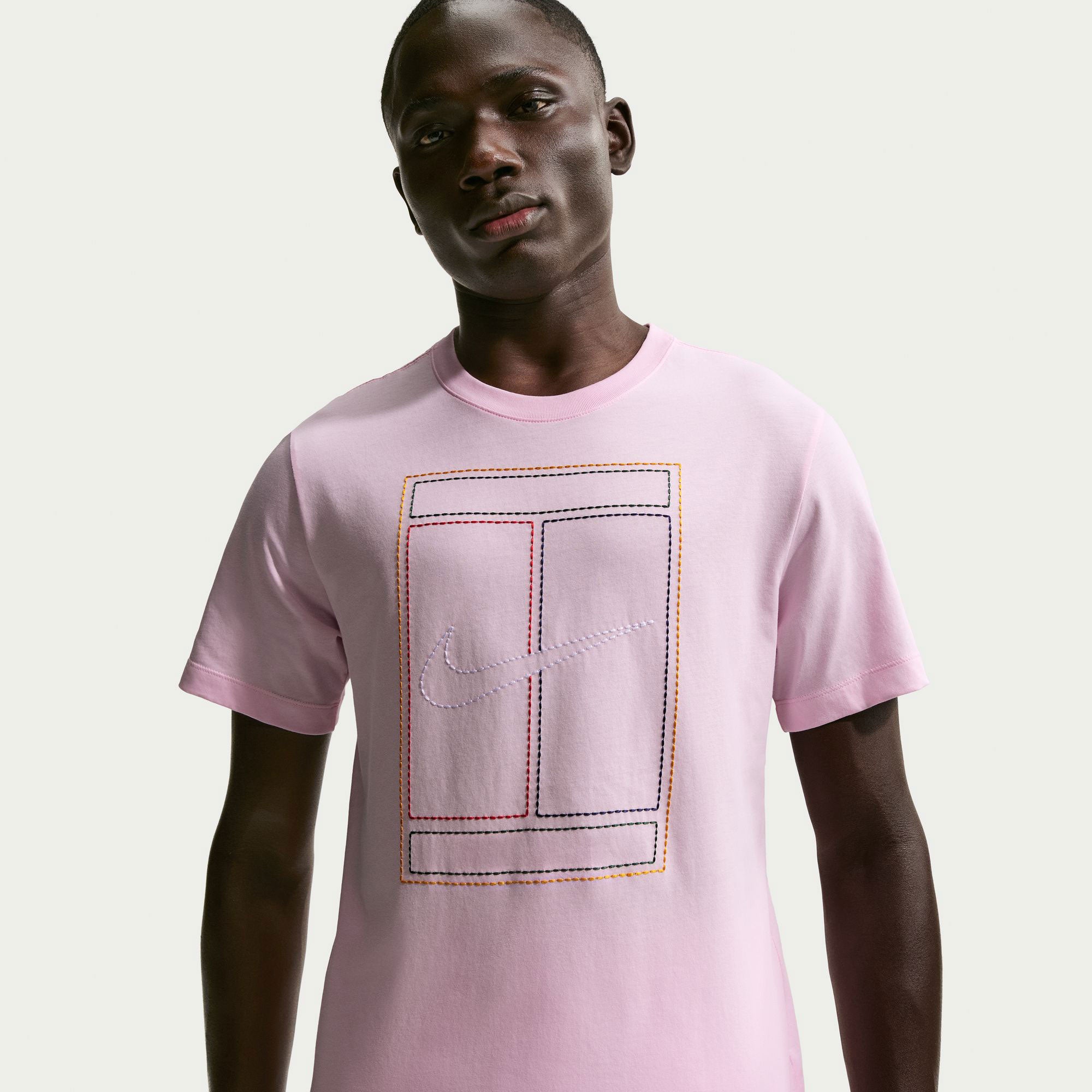 NikeCourt Heritage SP26 Men's Tennis T-Shirt - Pink (1)