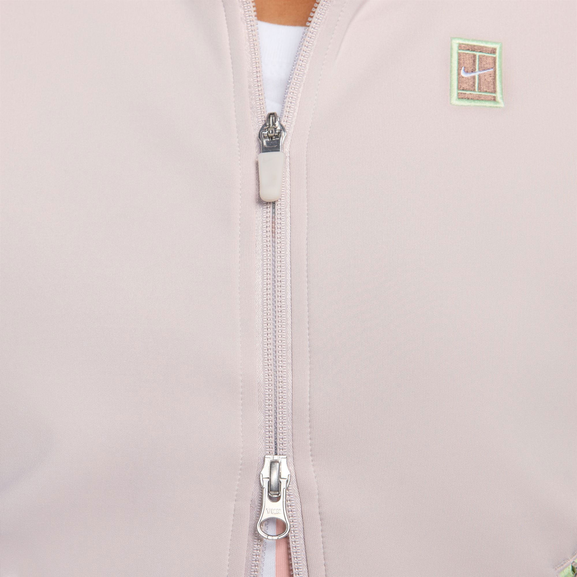 NikeCourt Heritage Women's Dri-FIT Full-Zip Tennis Jacket - Grey (6)