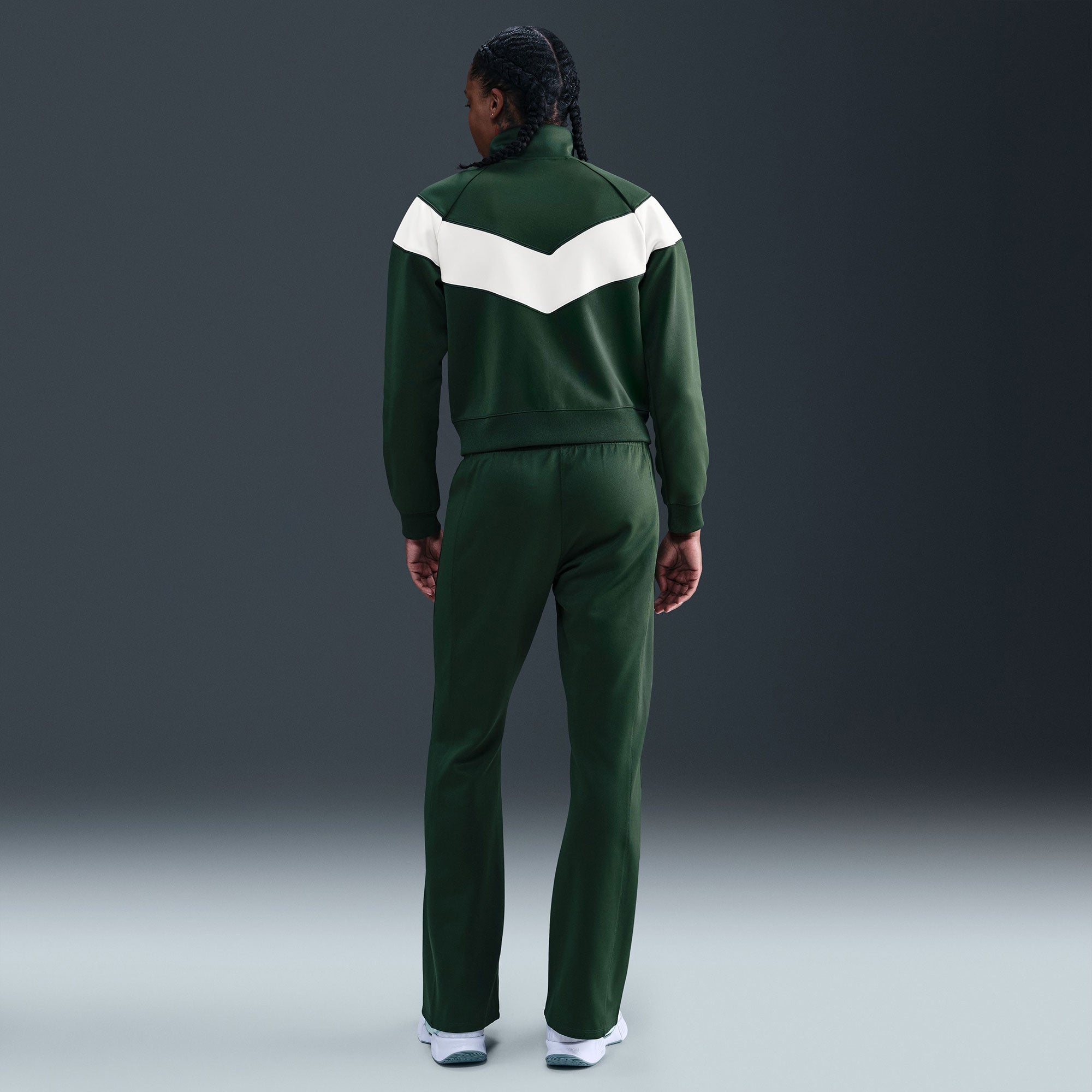 NikeCourt Heritage Women's Poly Knit Tennis Pants - Green (2)