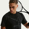 NikeCourt Men's Dri-FT Tennis T-Shirt - Black (1)