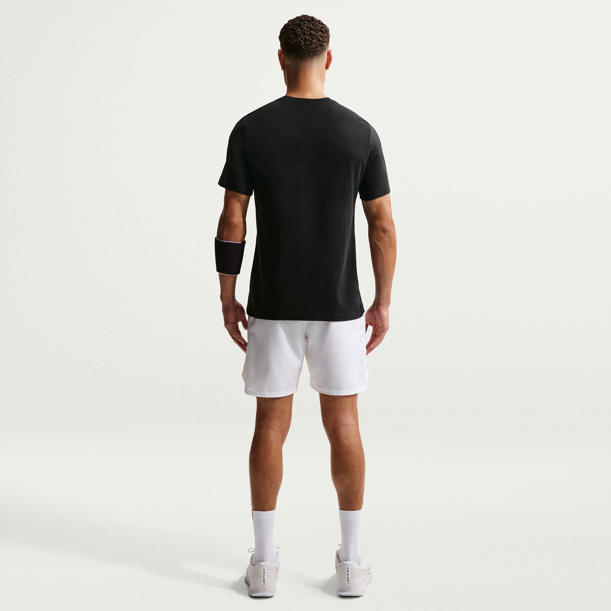 NikeCourt Men's Dri-FT Tennis T-Shirt - Black (5)