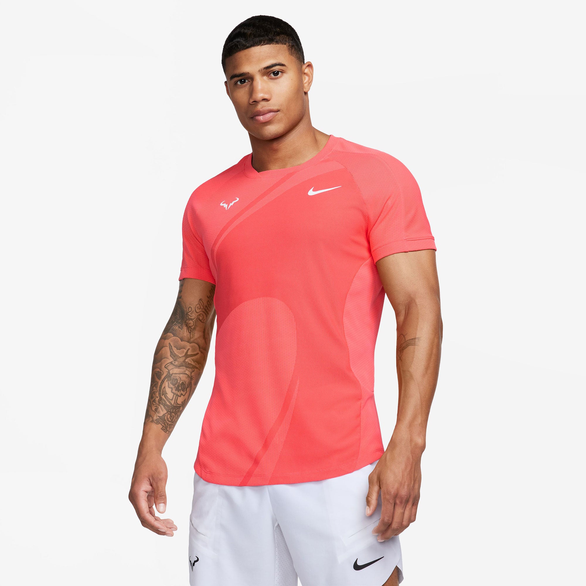 NikeCourt Rafa Dri-FIT ADV Men's Tennis Shirt Orange (1)
