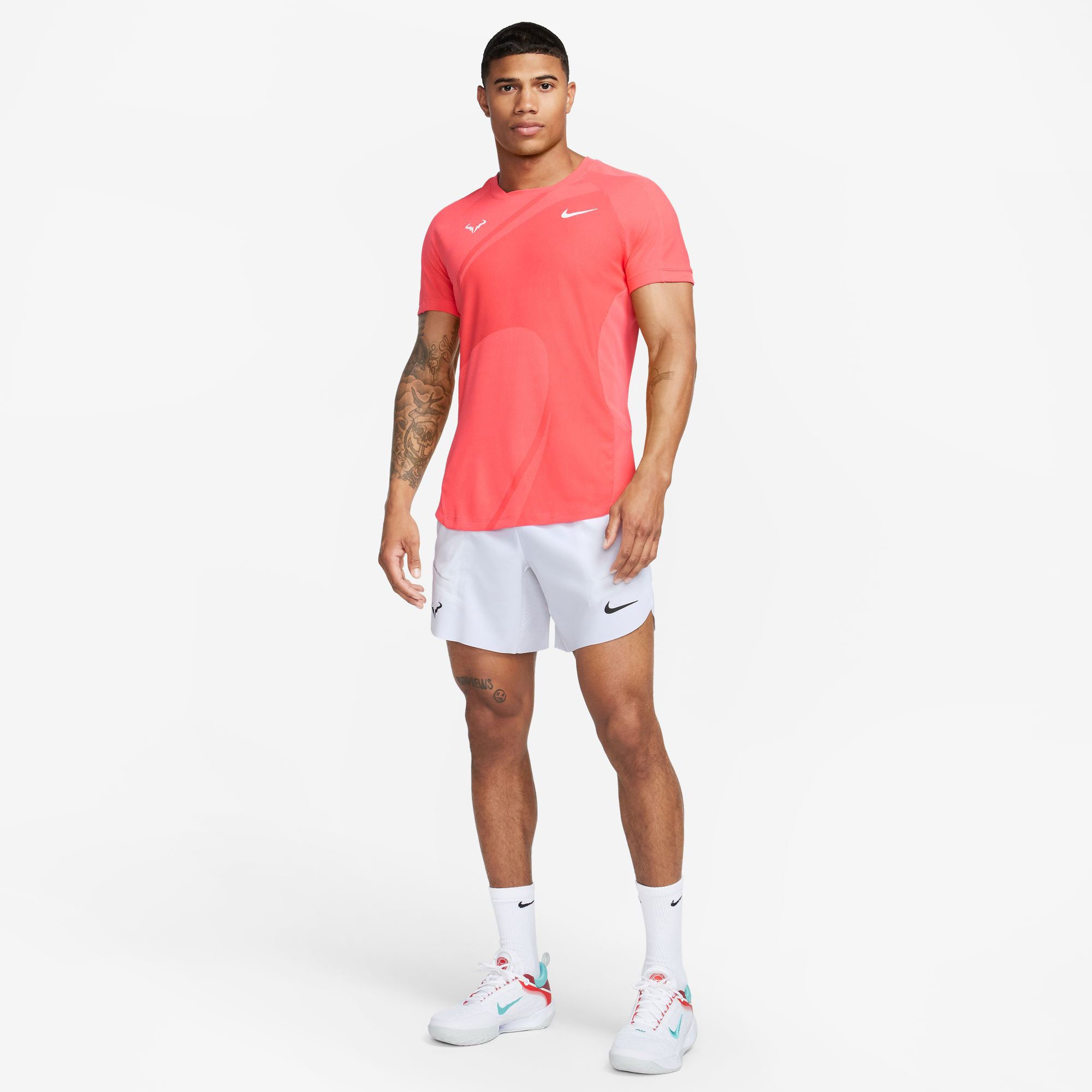 NikeCourt Rafa Dri-FIT ADV Men's Tennis Shirt Orange (4)