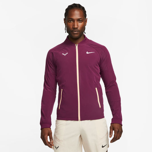 NikeCourt Rafa Dri-FIT Men's Tennis Jacket Red (1)