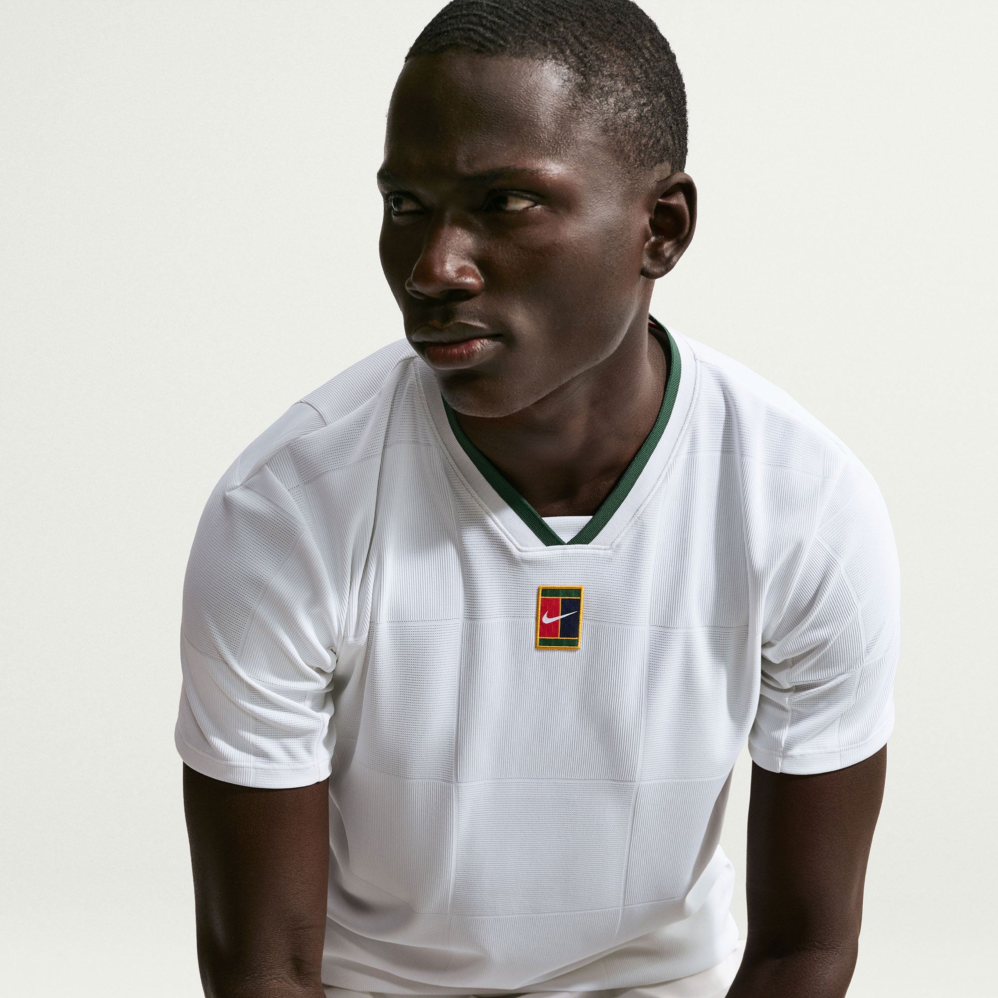 NikeCourt Slam London Men's Dri-FIT ADV Tennis Shirt - White (3)