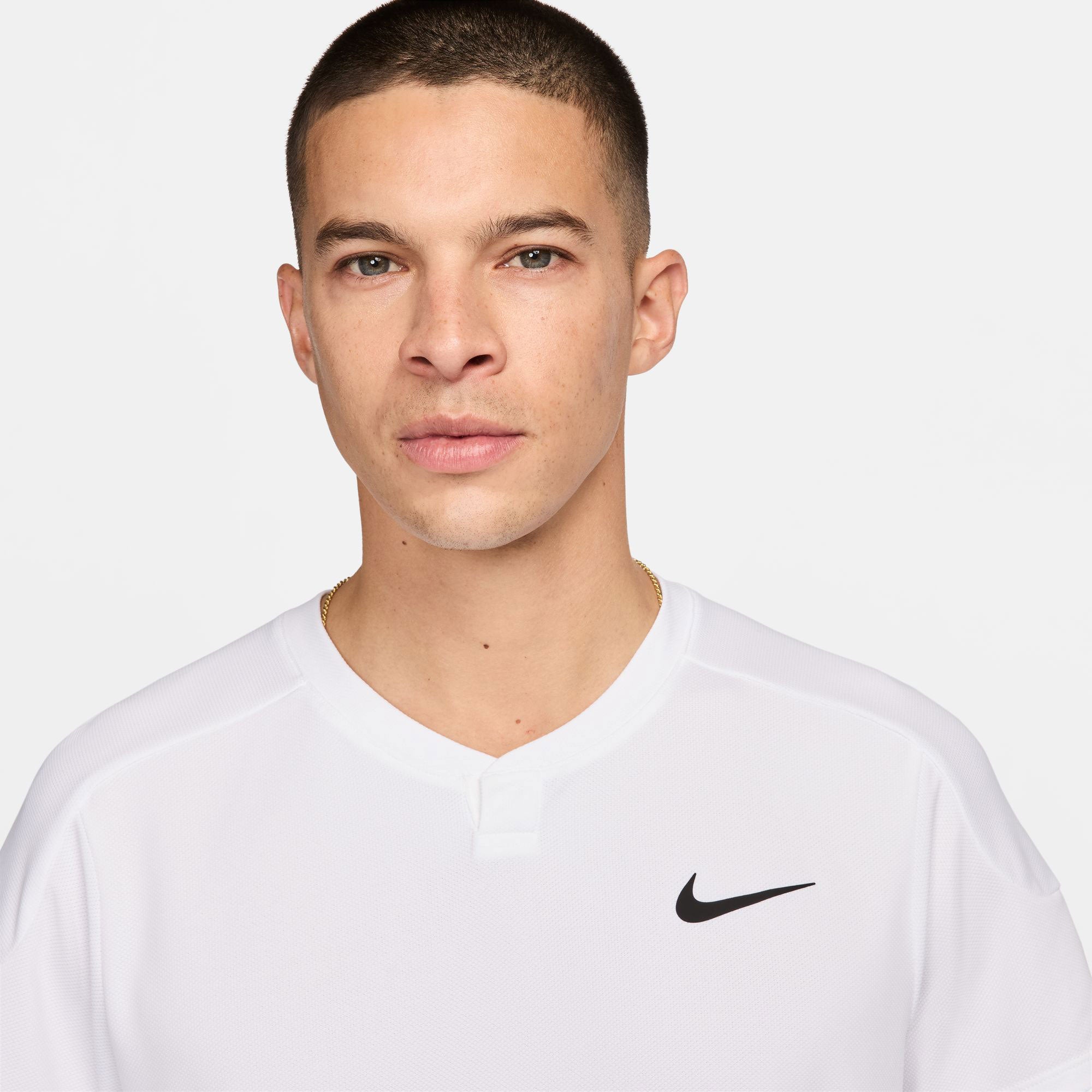 NikeCourt Slam London Men's Dri-FIT Tennis Shirt - White (3)