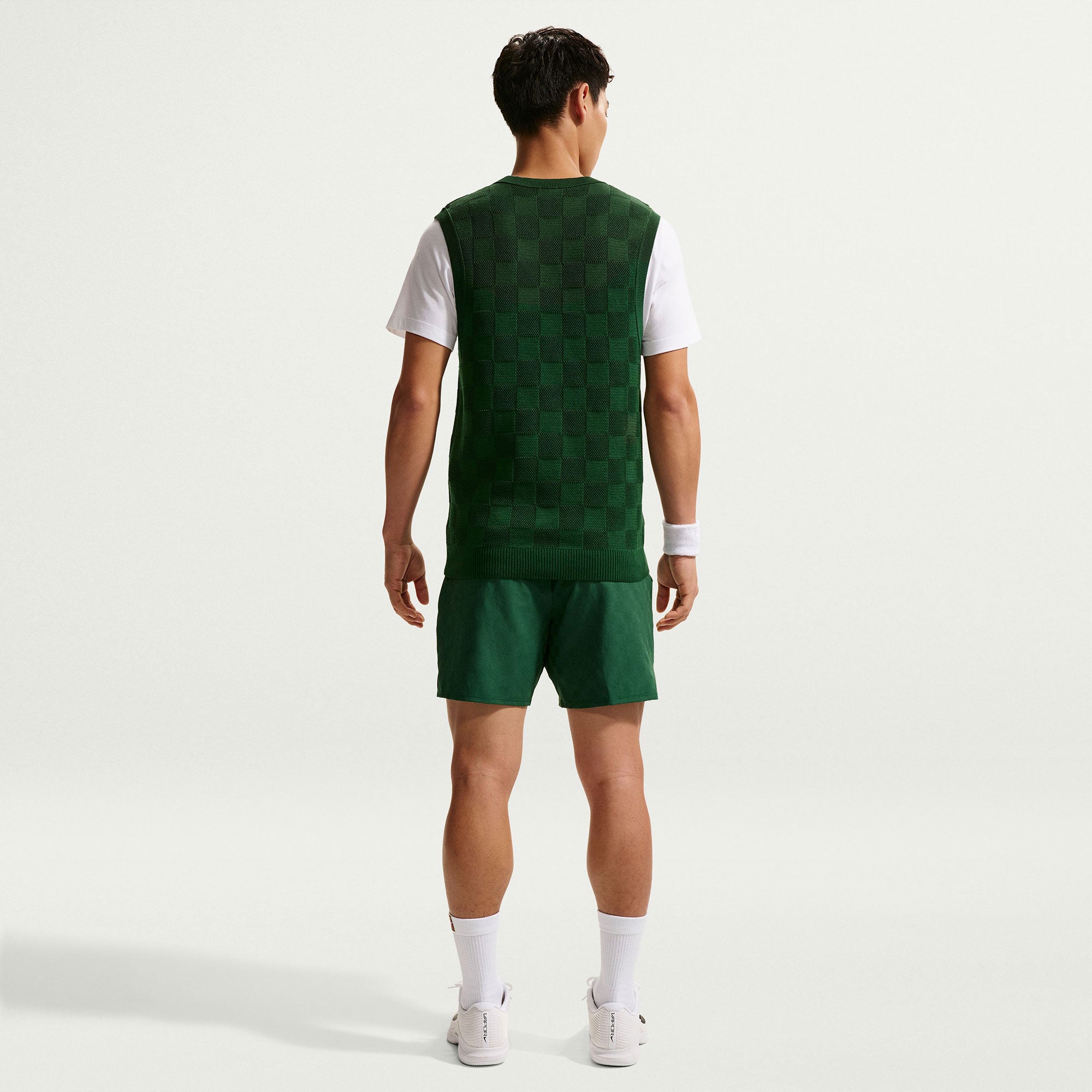 NikeCourt Slam London Men's Tennis Sweater Vest - Green (5)