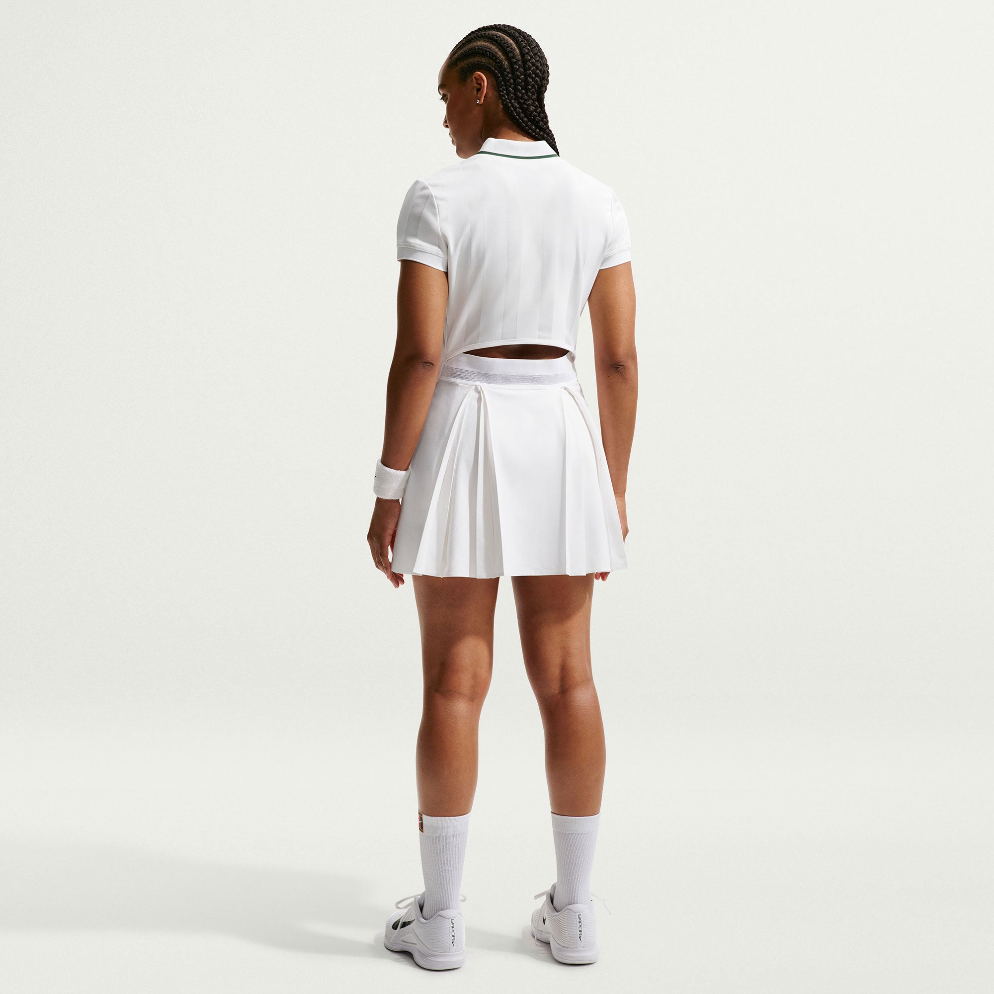 NikeCourt Slam London Women's Dri-FIT Tennis Dress - White (2)