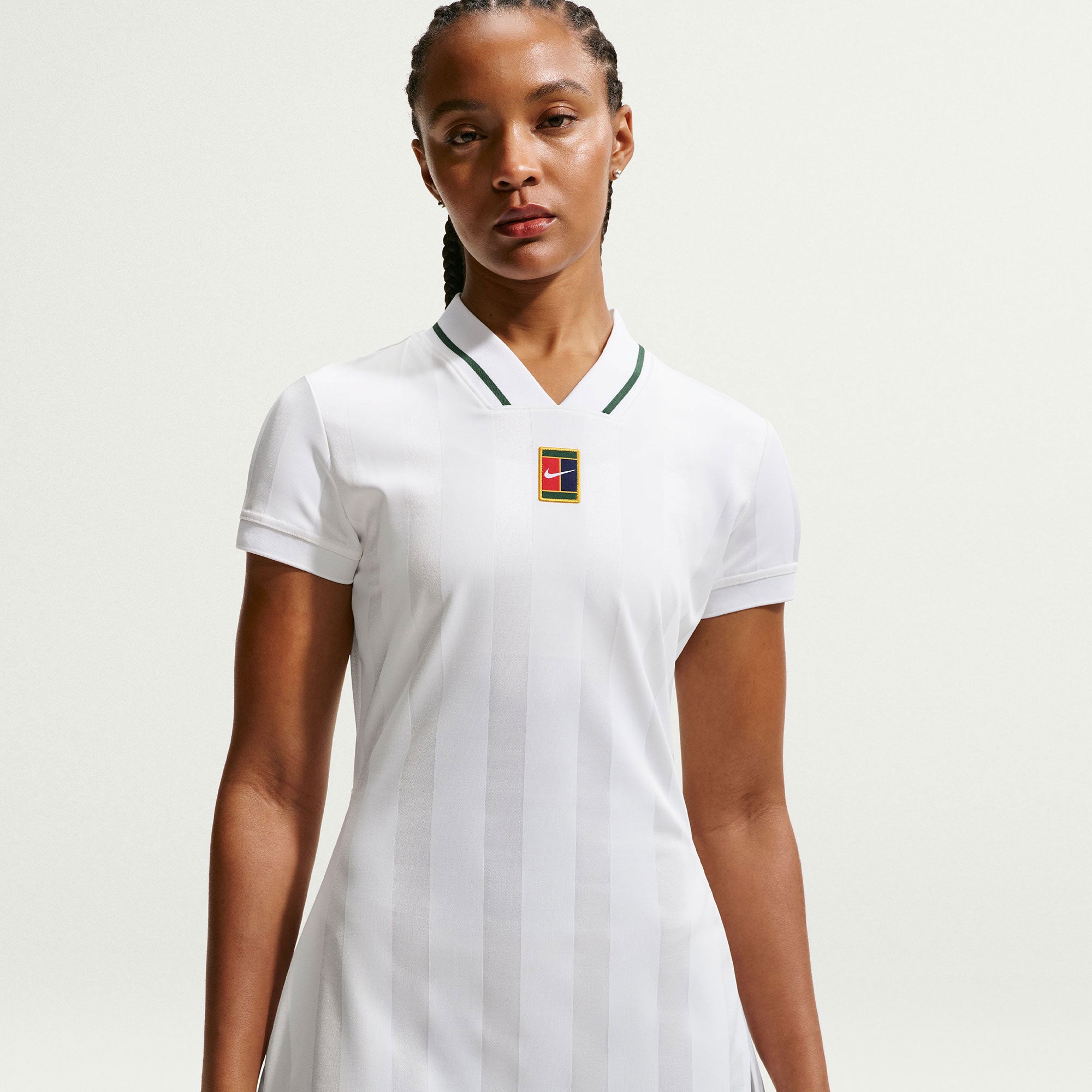 NikeCourt Slam London Women's Dri-FIT Tennis Dress - White (3)